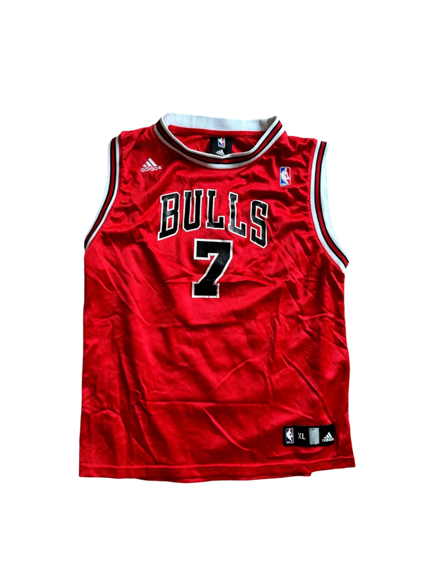 VTG Chicago Bulls #7 Ben Gordon Adidas Youth Jersey Size: XL (18-20)