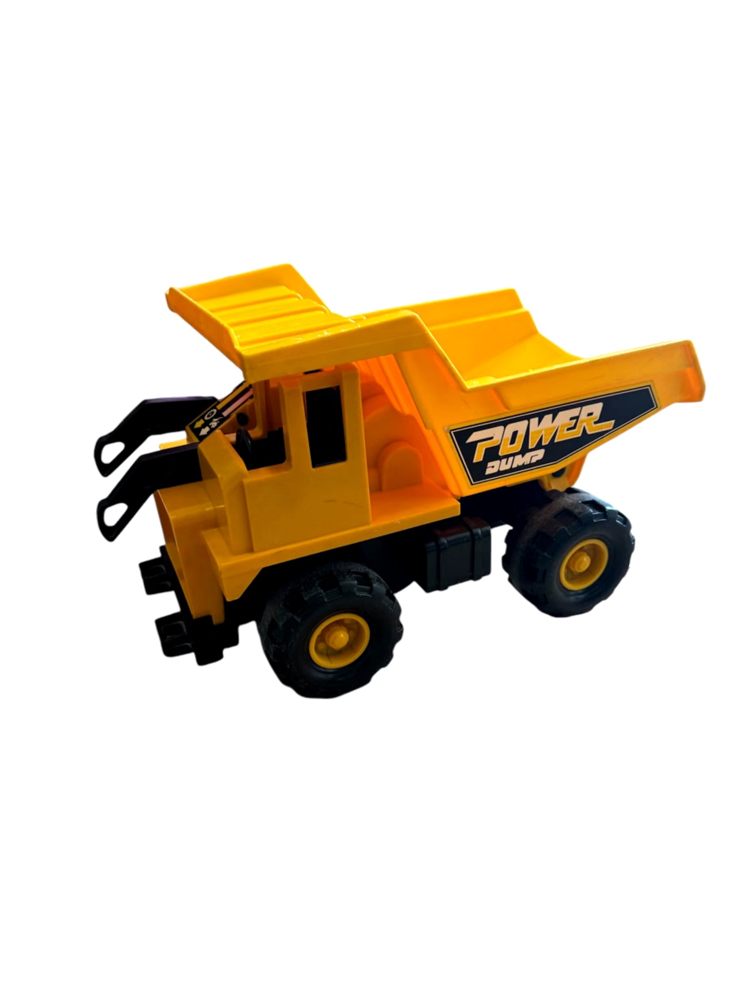 VTG Fisher-Price 1985 Husky Helpers People Power Dump Truck Works Great