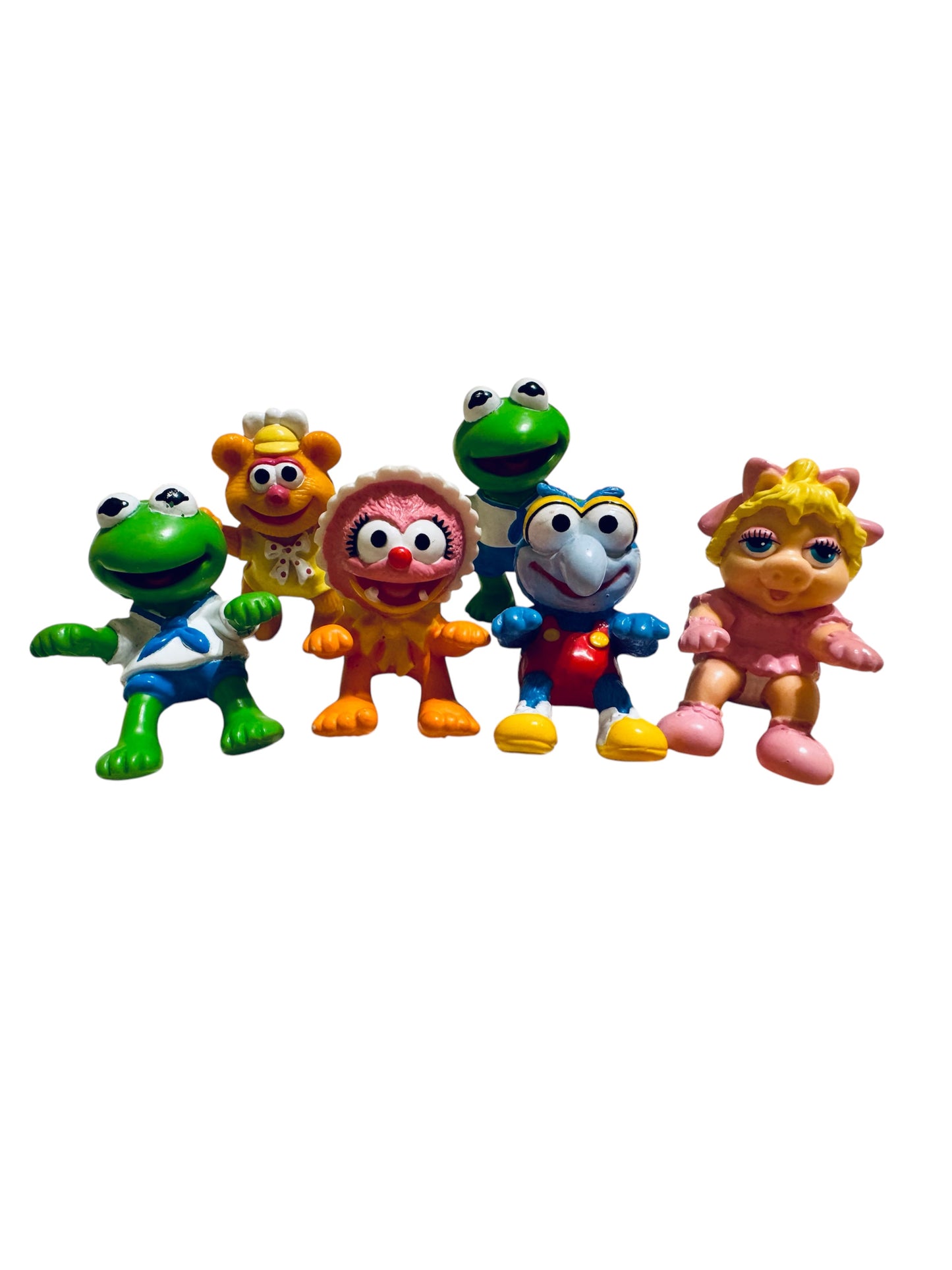 VTG '80s-'90s Muppet Babies PVC Collectible Figurines Lot 2"
