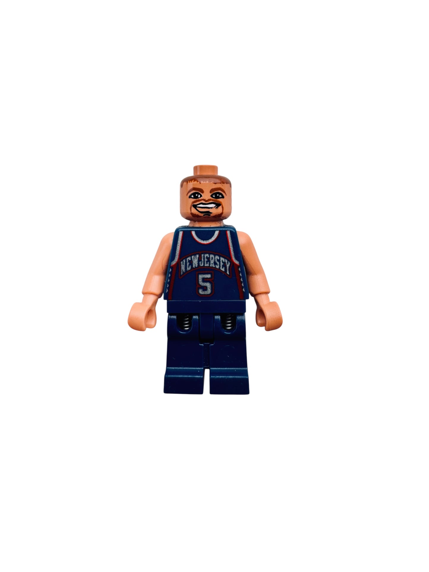 LEGO Sports Minifigure NBA Jason Kidd #5 New Jersey Nets