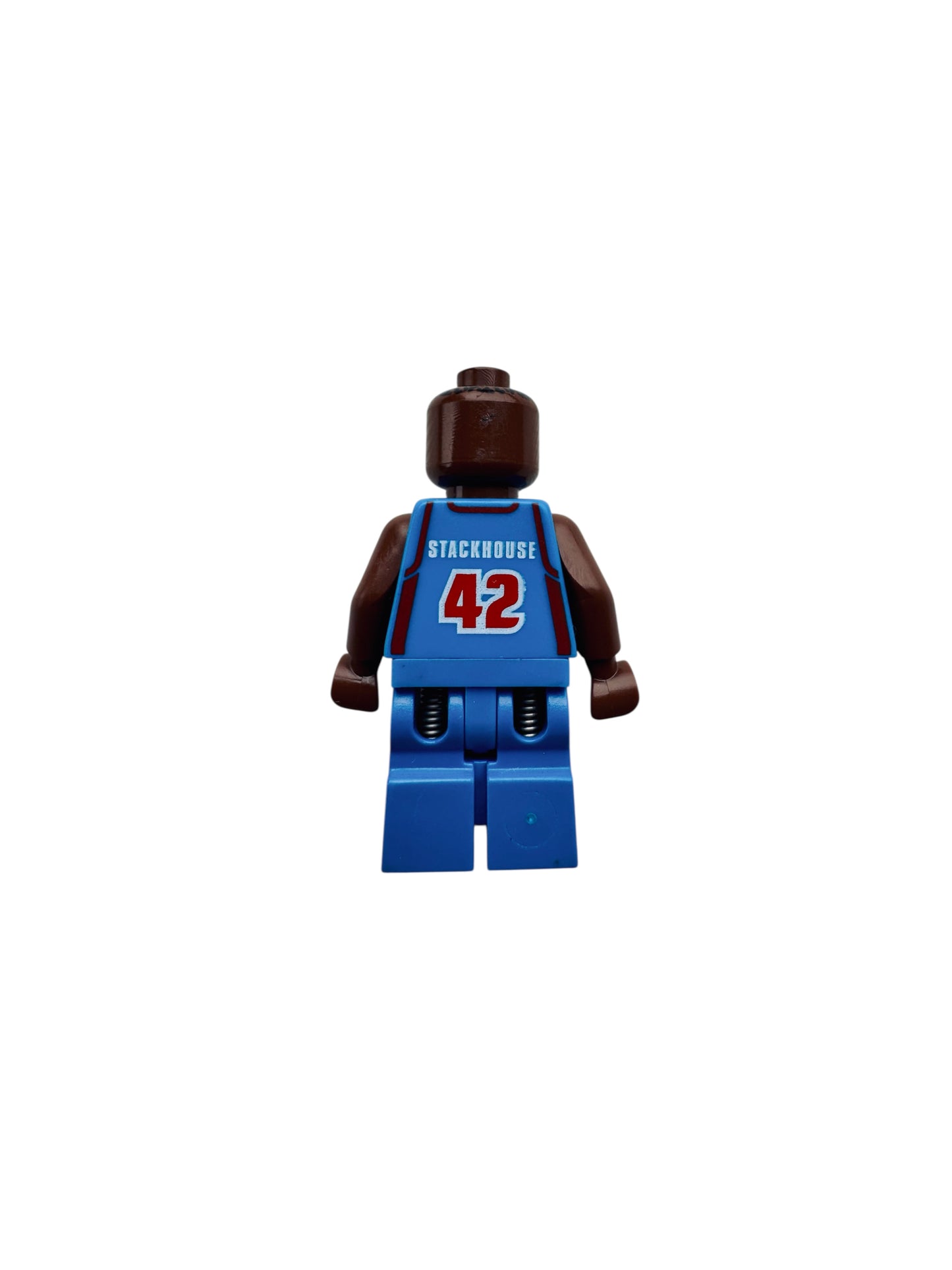 LEGO Sports Minifigure NBA Jerry Stackhouse #42 Detroit Pistons