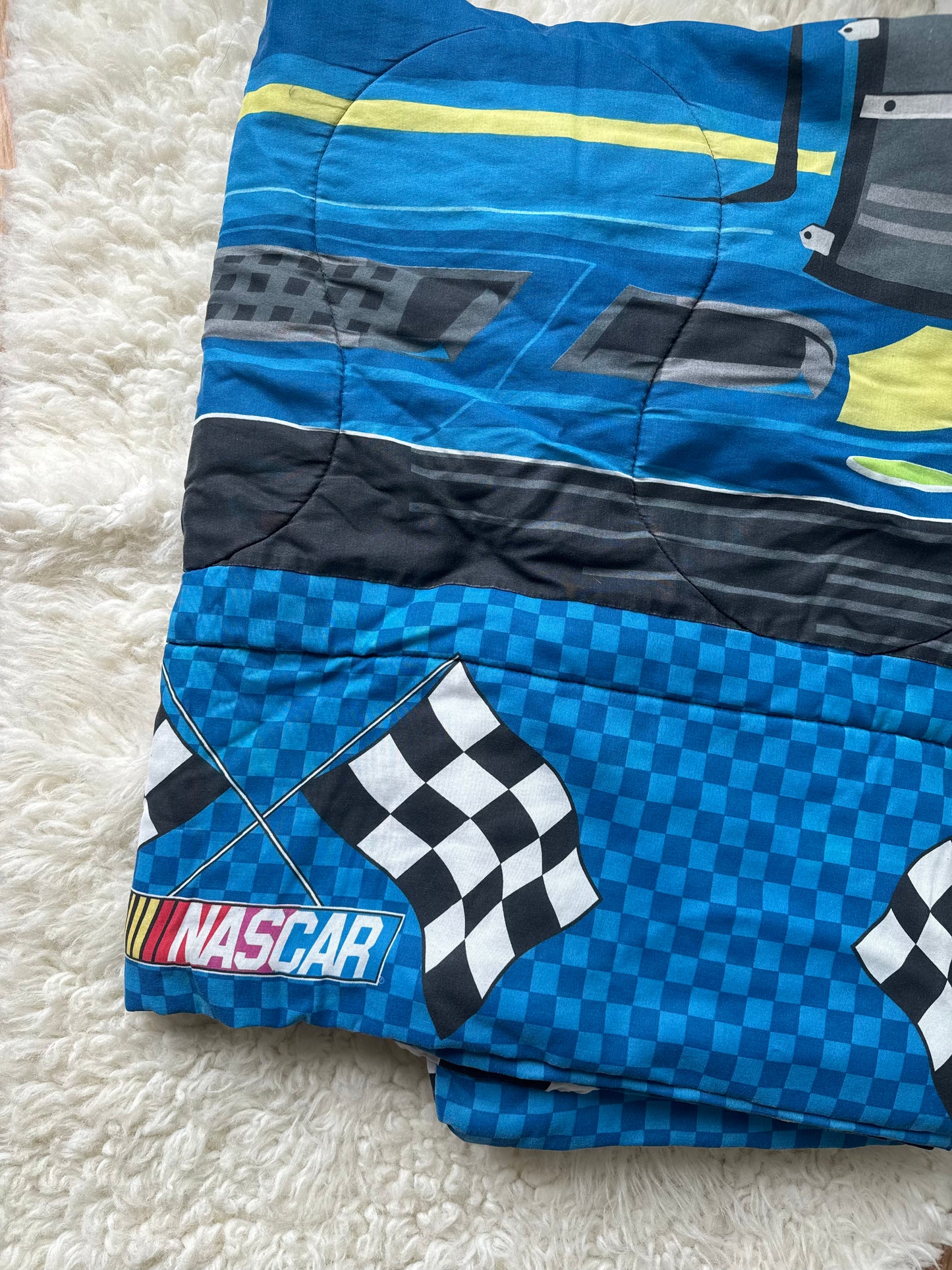 VTG Dan River Nascar Bed Comforter Double Sided Size: TWIN