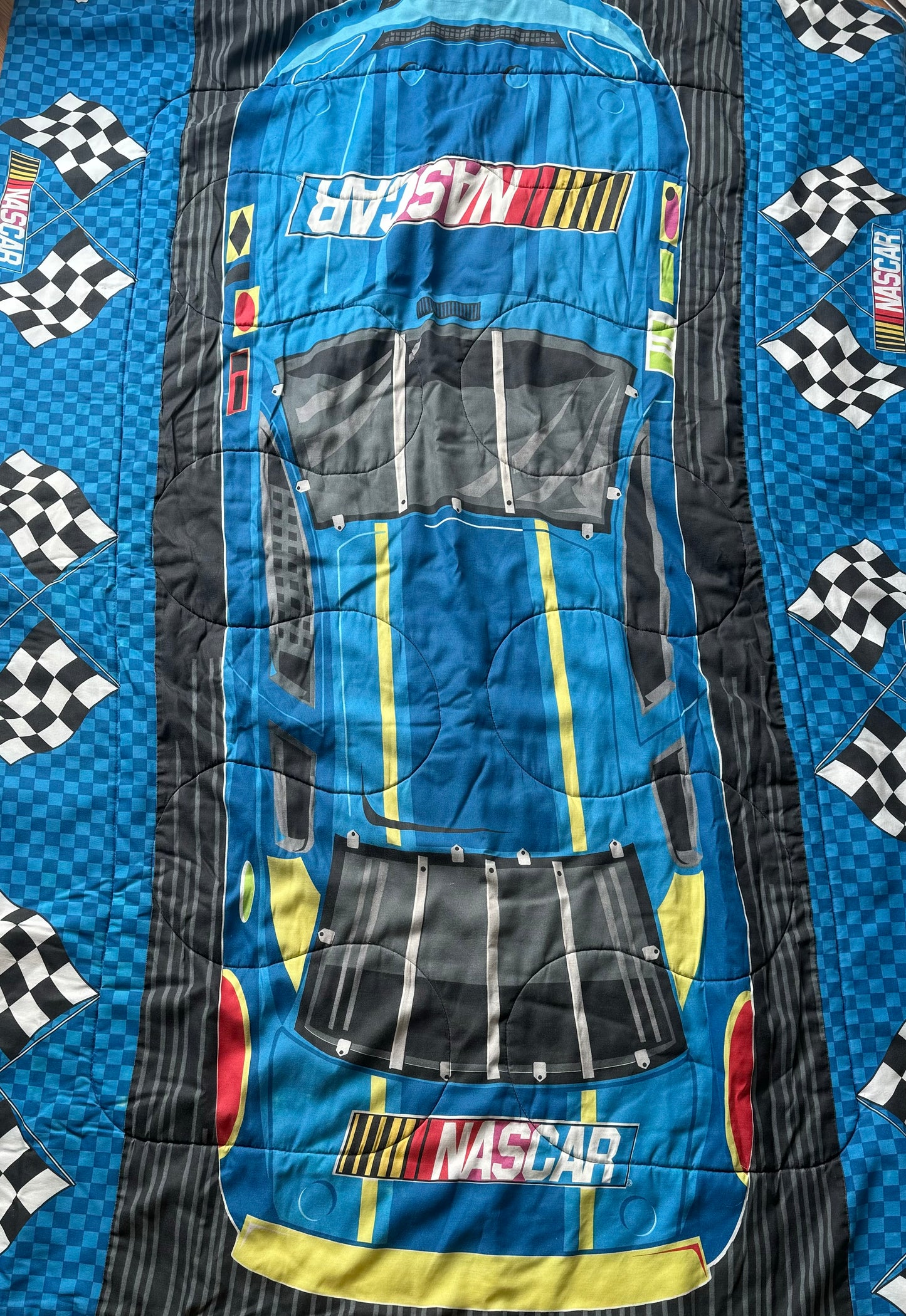 VTG Dan River Nascar Bed Comforter Double Sided Size: TWIN
