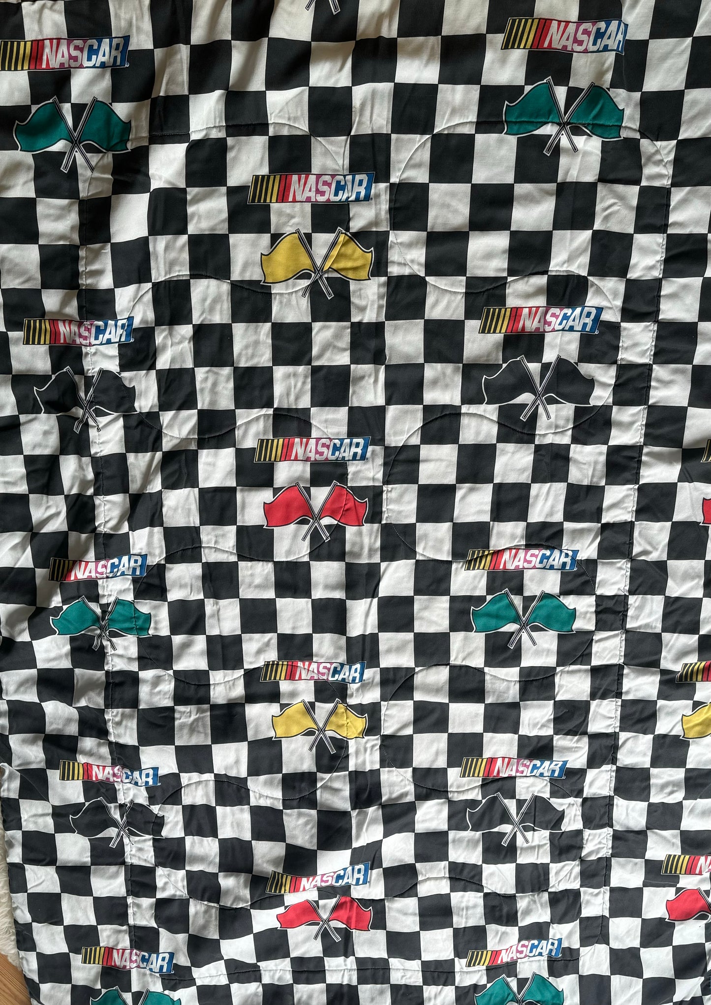 VTG Dan River Nascar Bed Comforter Double Sided Size: TWIN