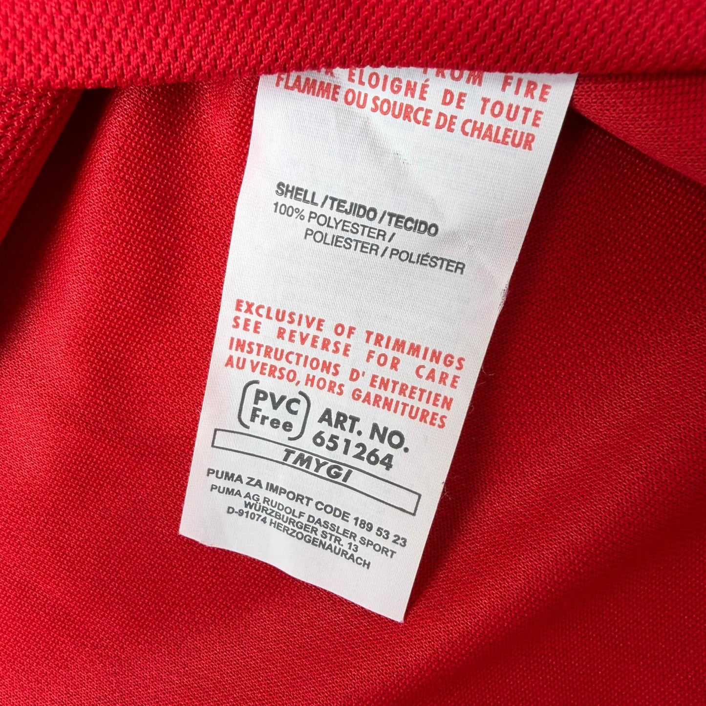 Sydney Swans AFL On-Field Team Gear Puma Men’s Red Polo Shirt Size: 2XL