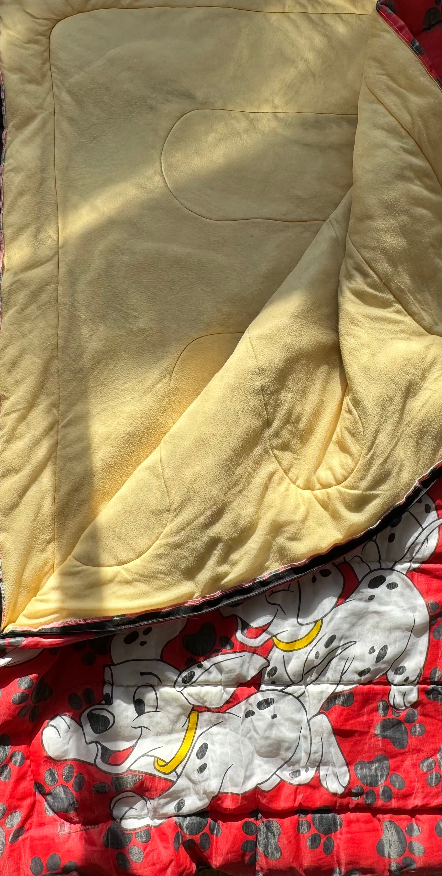 VTG '90s Walt Disney's 101 Dalmatians Kid Children’s Sleeping Bag