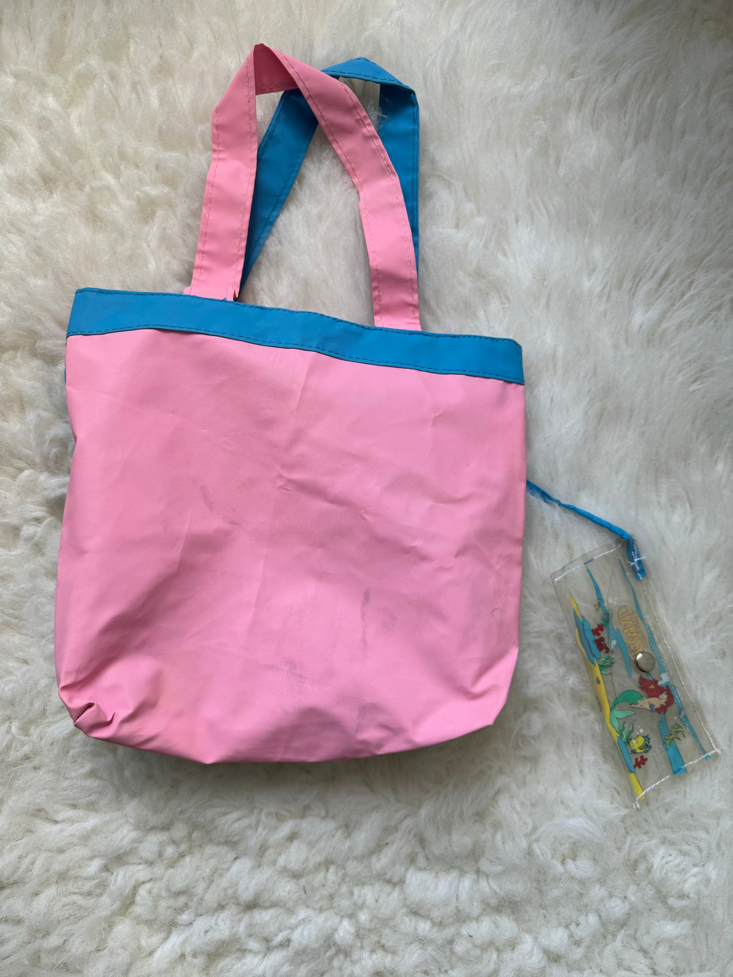 Rare '90s Original Ariel The Little Mermaid Disney Tote Bag