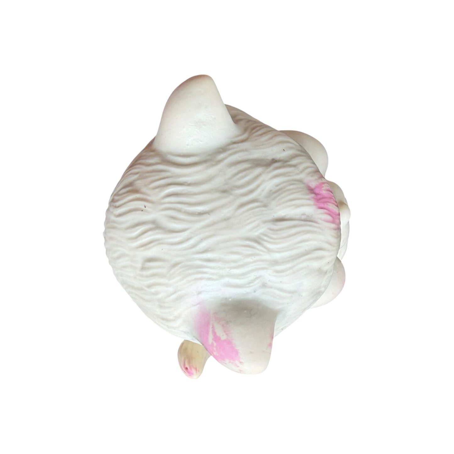 VTG 1960s Ledraplastic Italy Elephant Mark Kitten Cat Squeak Toy