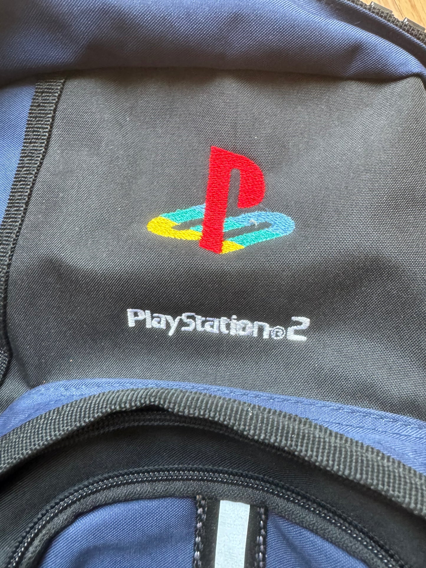 VTG Rare Y2K PlayStation 2 PS2 Game Promo Backpack Rzone