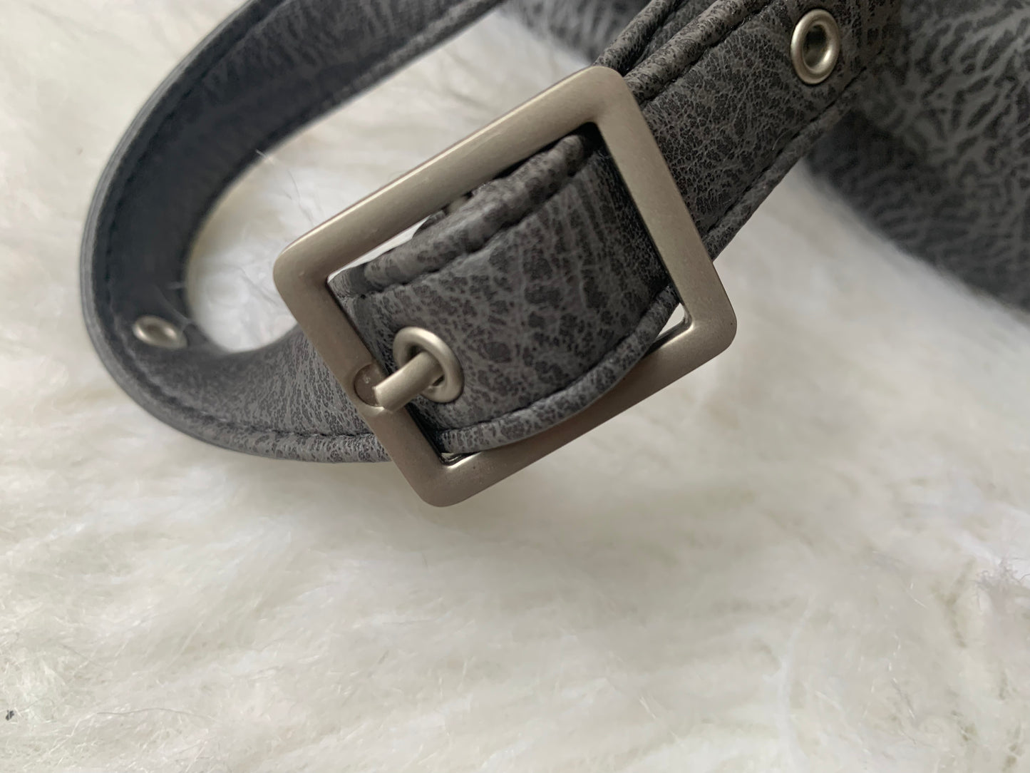 Matt & Nat Backpack Mumbai Vegan PVC Grey Backpack