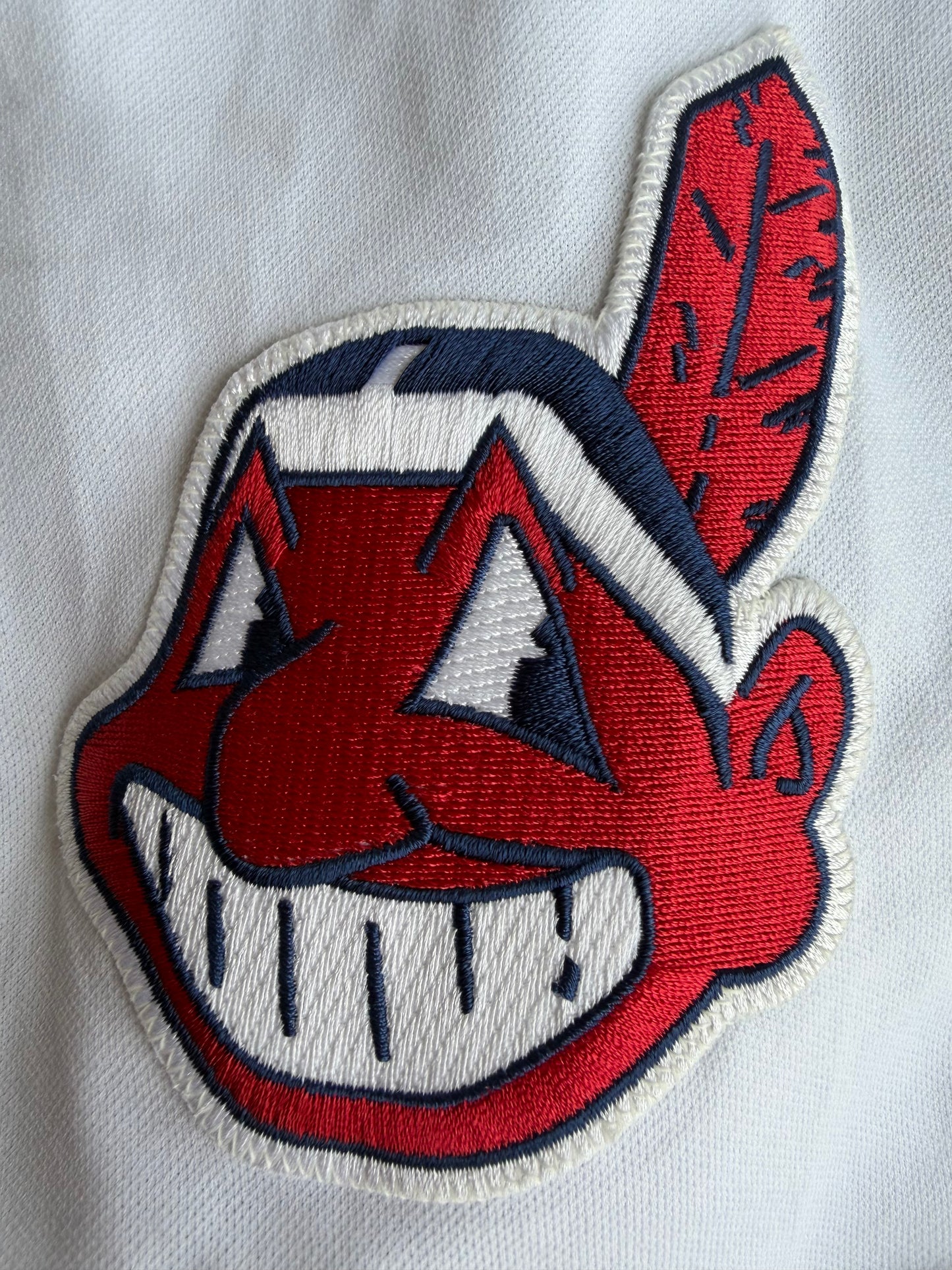 Cleveland Indians MLB White Majestic Authentic Collection Jersey Size: 44 (L)