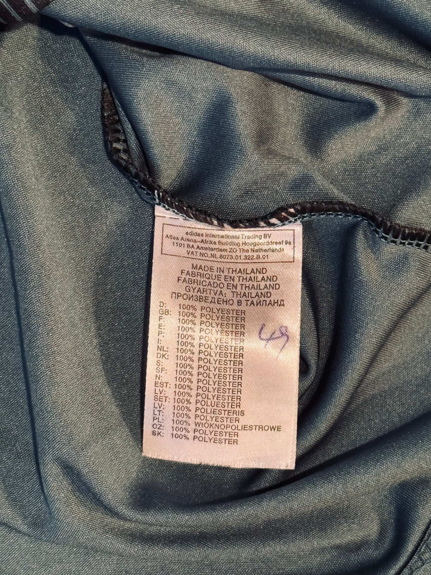 2019-20 Ajax Amsterdam Adidas Away Football Jersey #88 Size: M