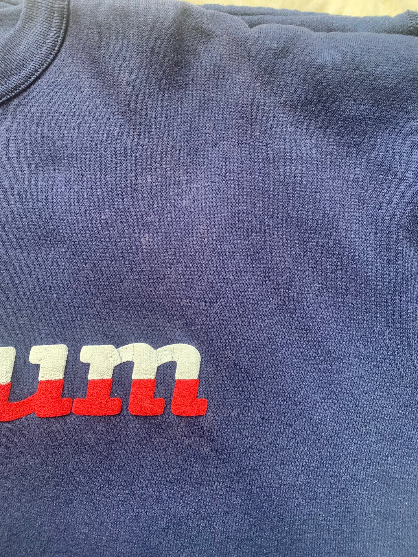 VTG Podium Logo Racing Crewneck Sweatshirt Size: XL