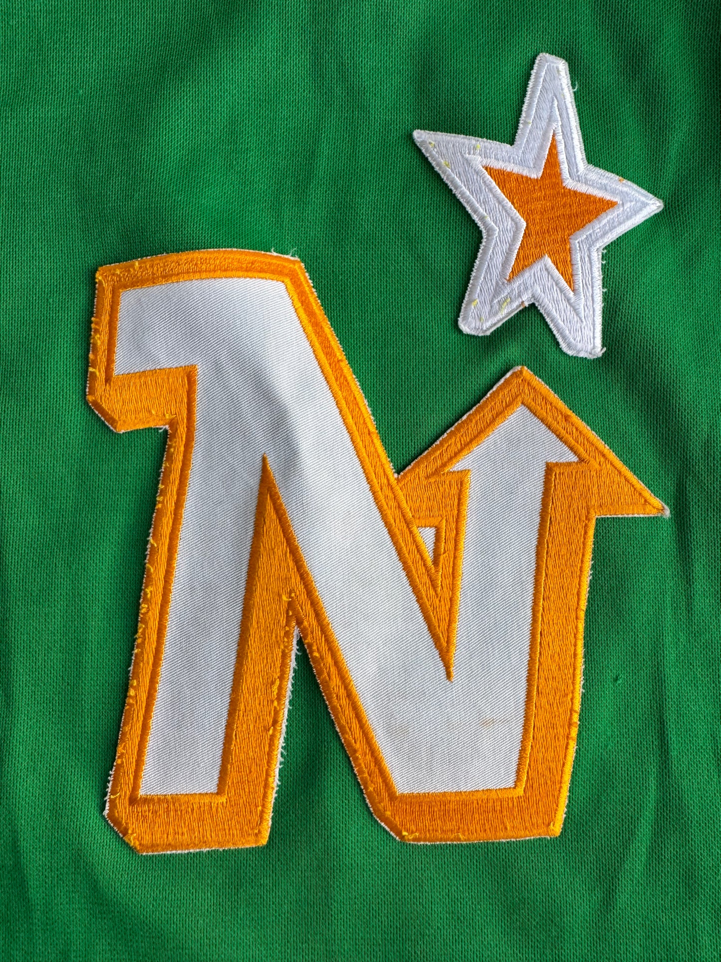 VTG Minnesota North Stars CCM Green Away Hockey Jersey Size: S