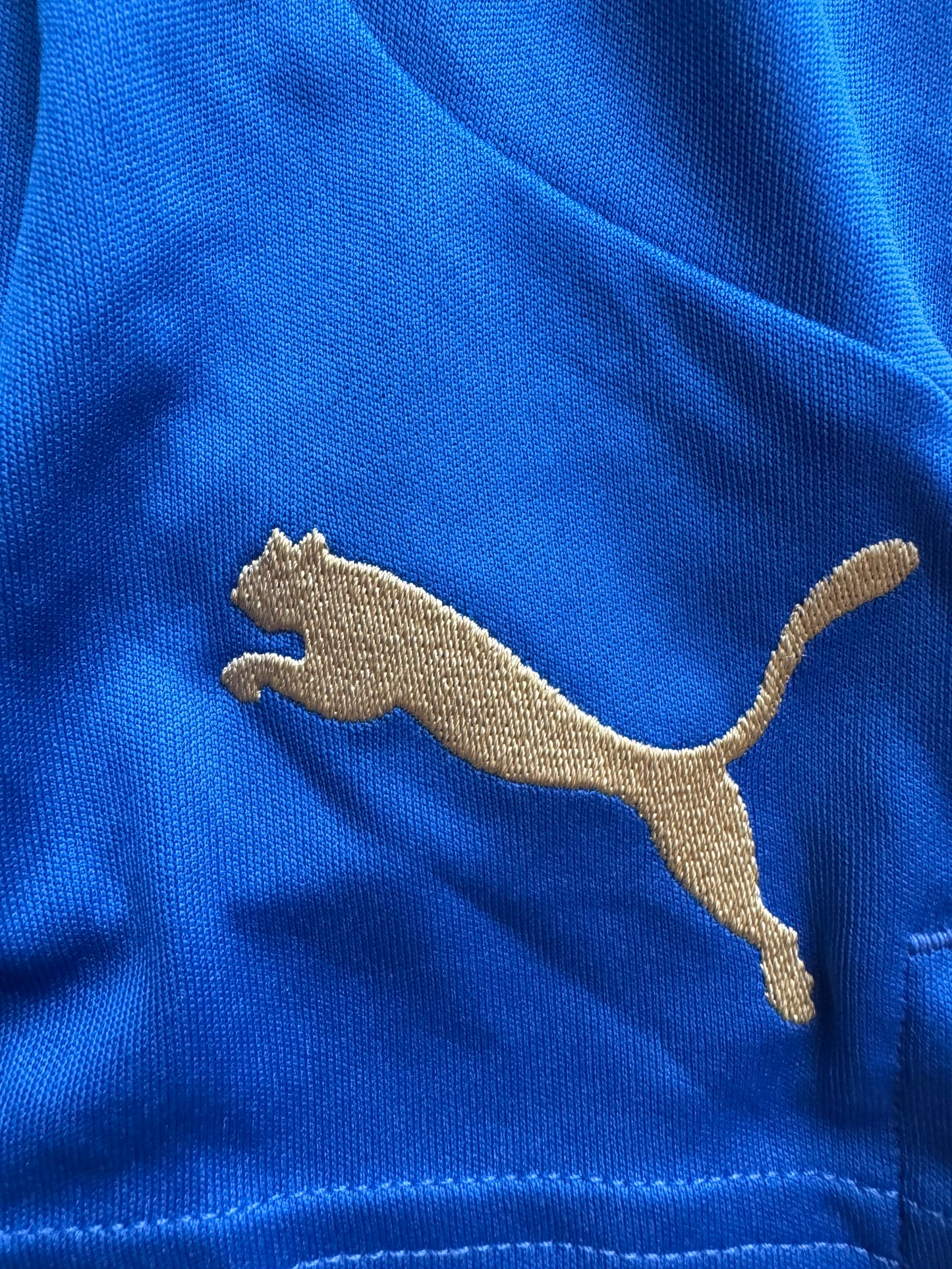 FIGC Italia Shorts Rep Puma Men’s ‘14/‘15 National Football Blue Away Size: XXL