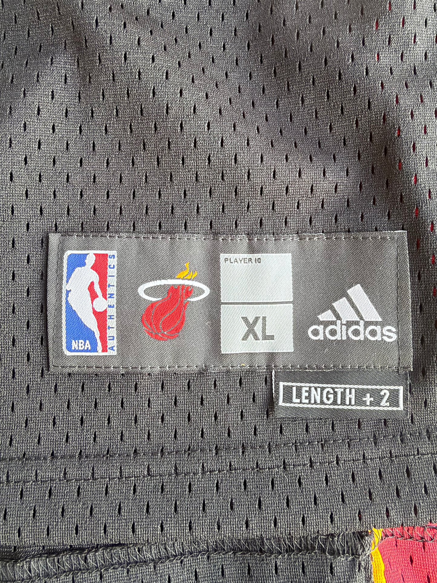 Miami Heat Dwayne Wade #3 NBA Adidas Swingman Jersey Size: XL