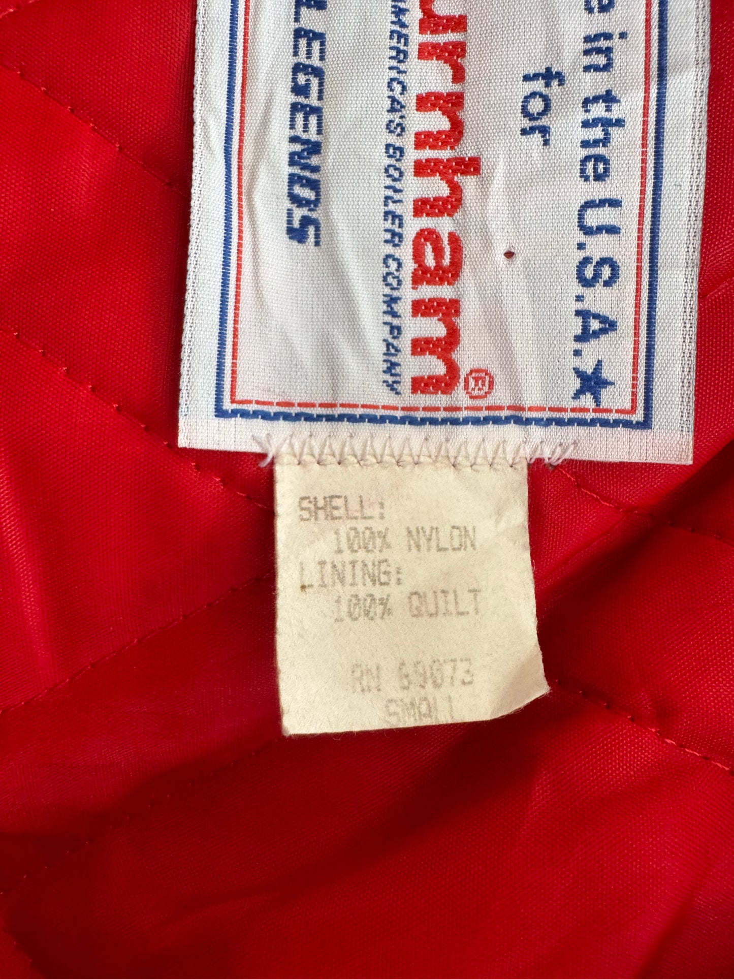 VTG ‘80s New York Giants NFL Bomber Jacket Size: S