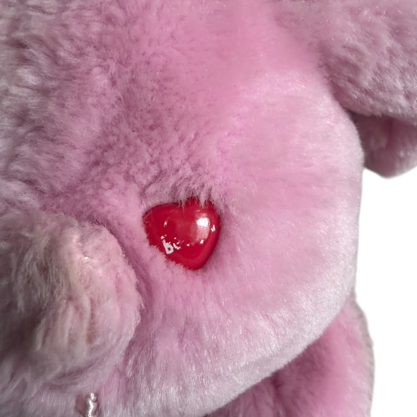 2007 Care Bears Cheer Bear Pink Rainbow Plush