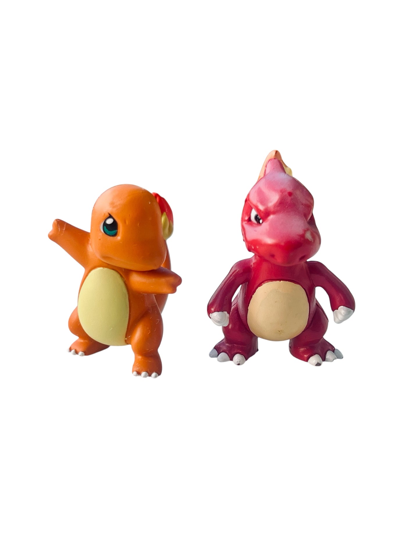 VTG Authentic Takara Tomy Charmeleon & '17 Charmander Pokémon PVC Figurines