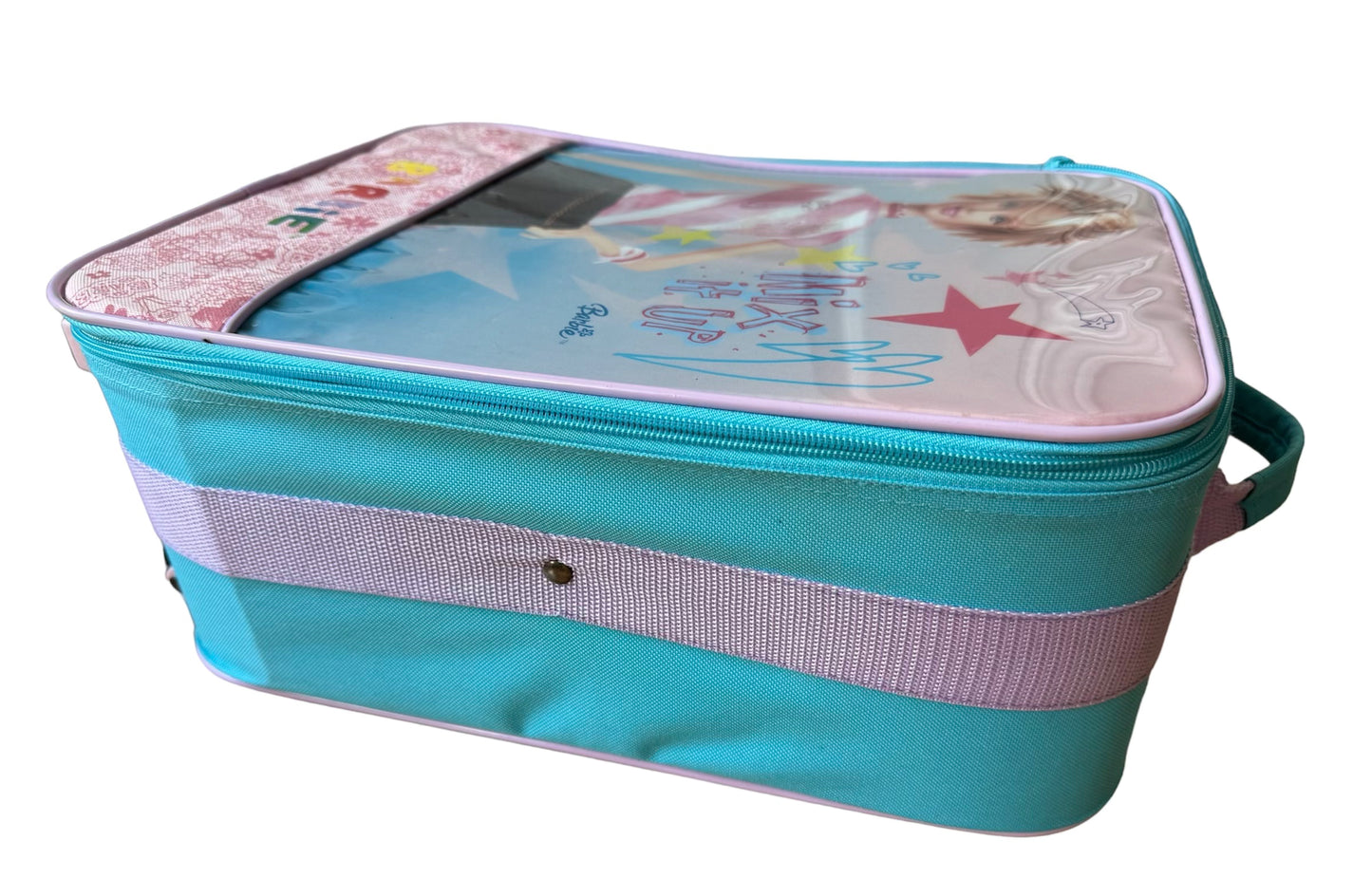 VTG Mattel Toys Barbie Doll Rolling Suitcase