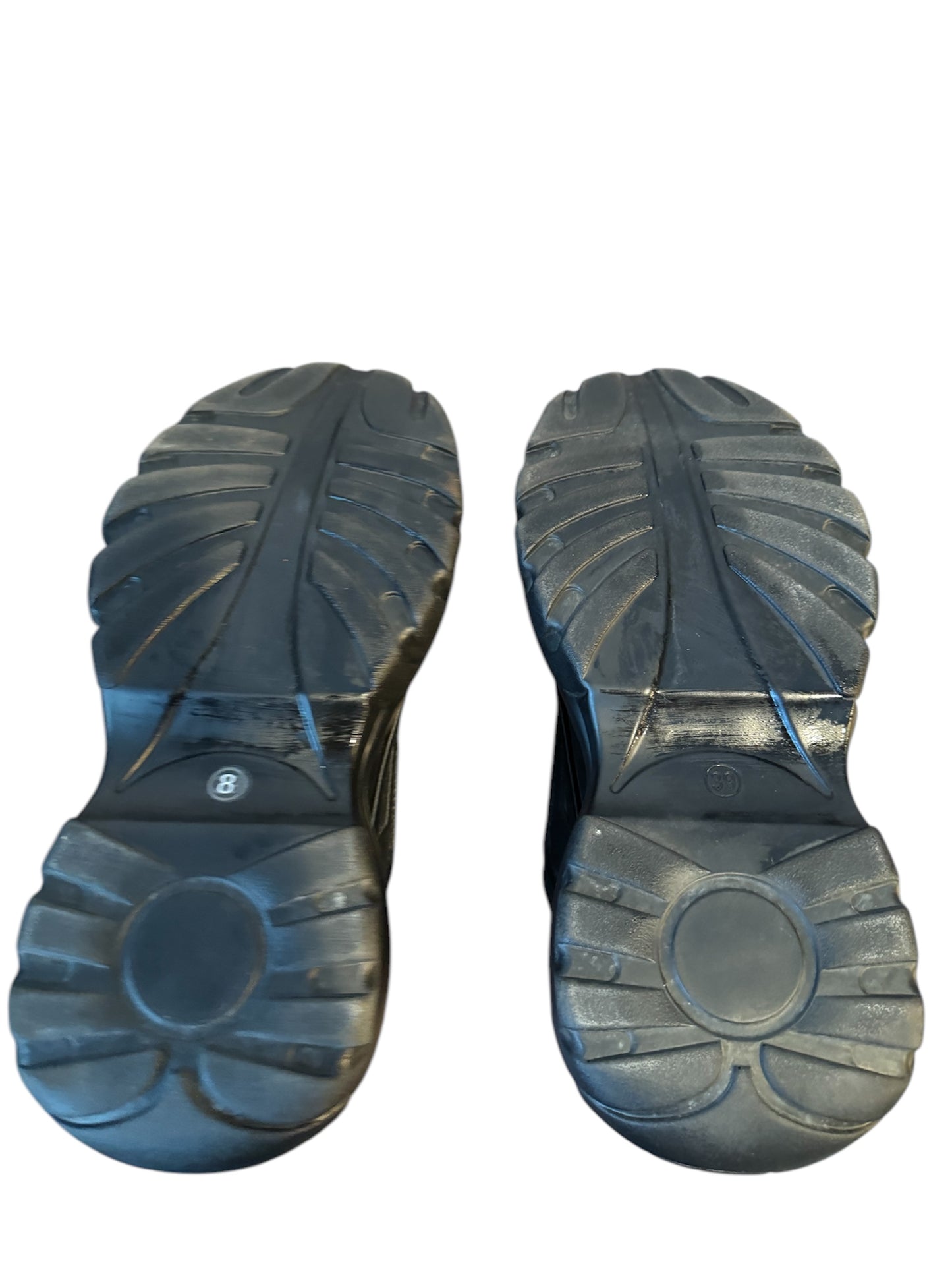 Chelsee Black Platform Chunky Women's Sneakers EU 39