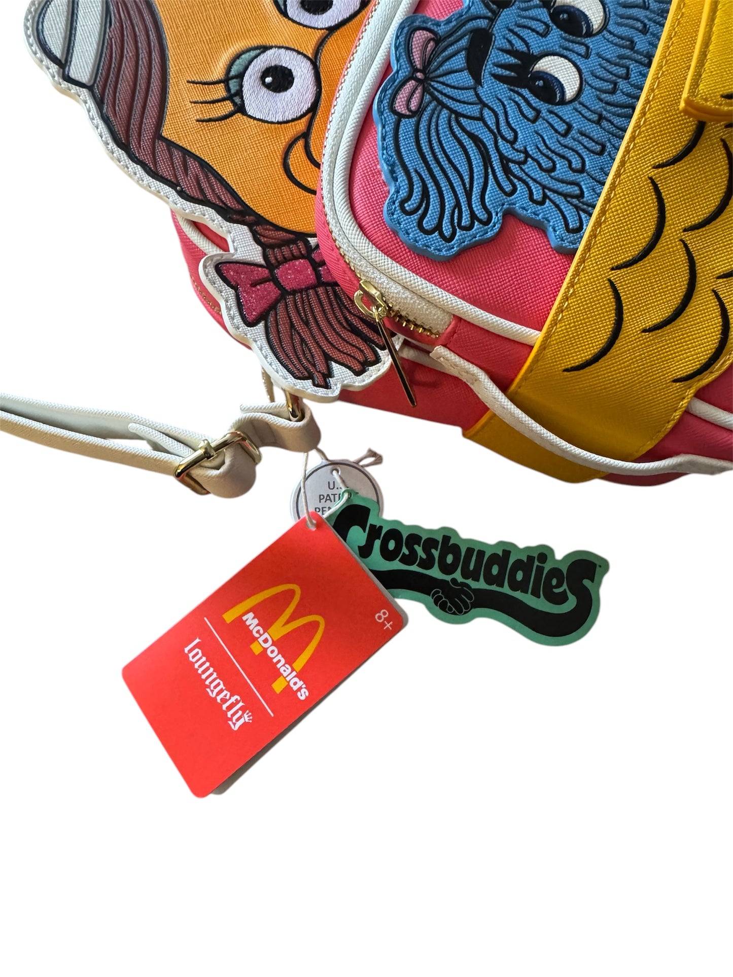 Loungefly McDonald’s Birdie the Early Bird Crossbuddies Crossbody Bag and Wallet