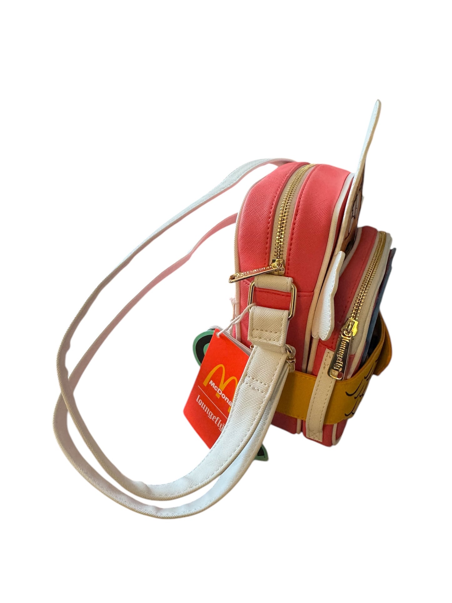 Loungefly McDonald’s Birdie the Early Bird Crossbuddies Crossbody Bag and Wallet