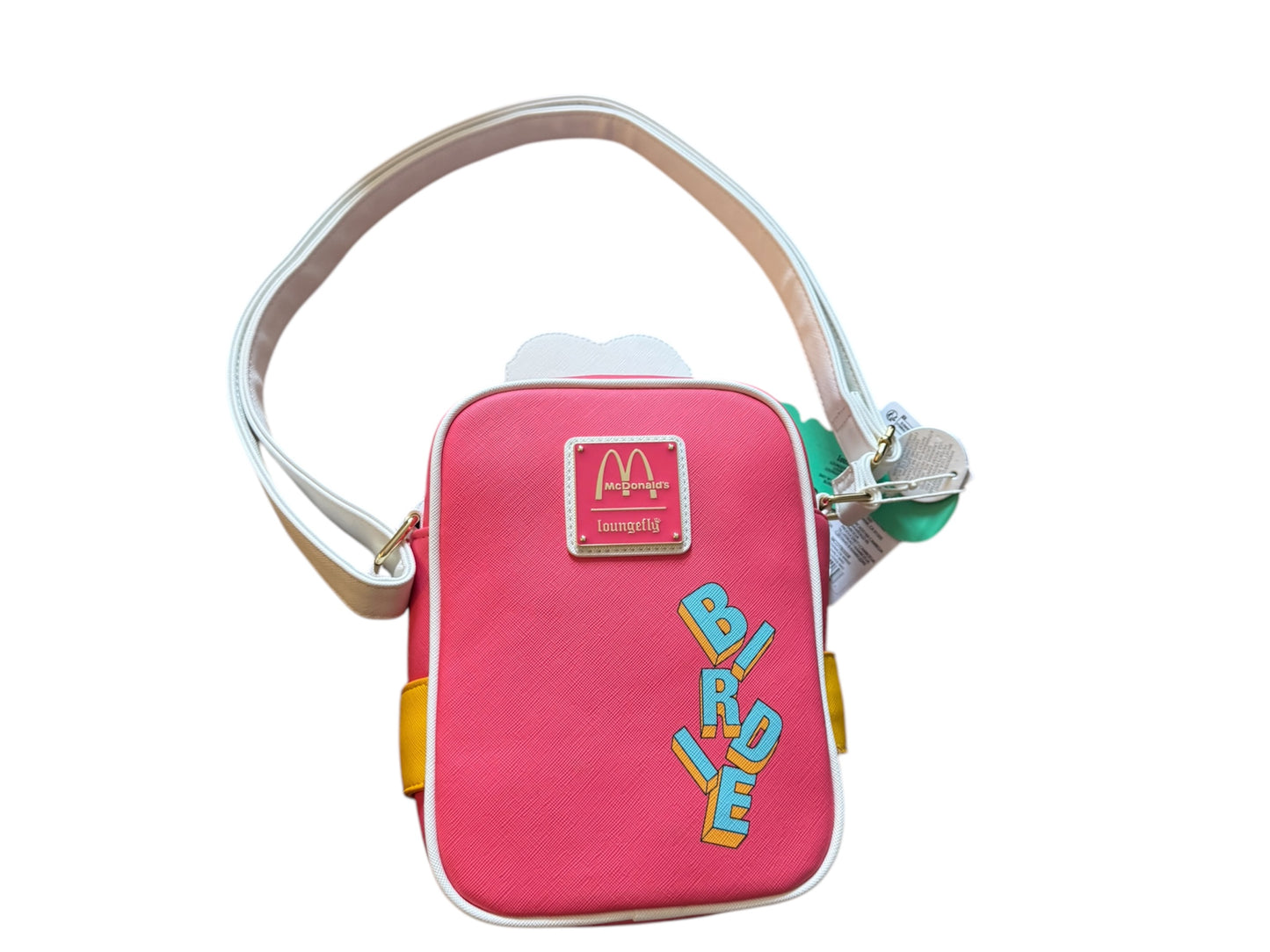 Loungefly McDonald’s Birdie the Early Bird Crossbuddies Crossbody Bag and Wallet