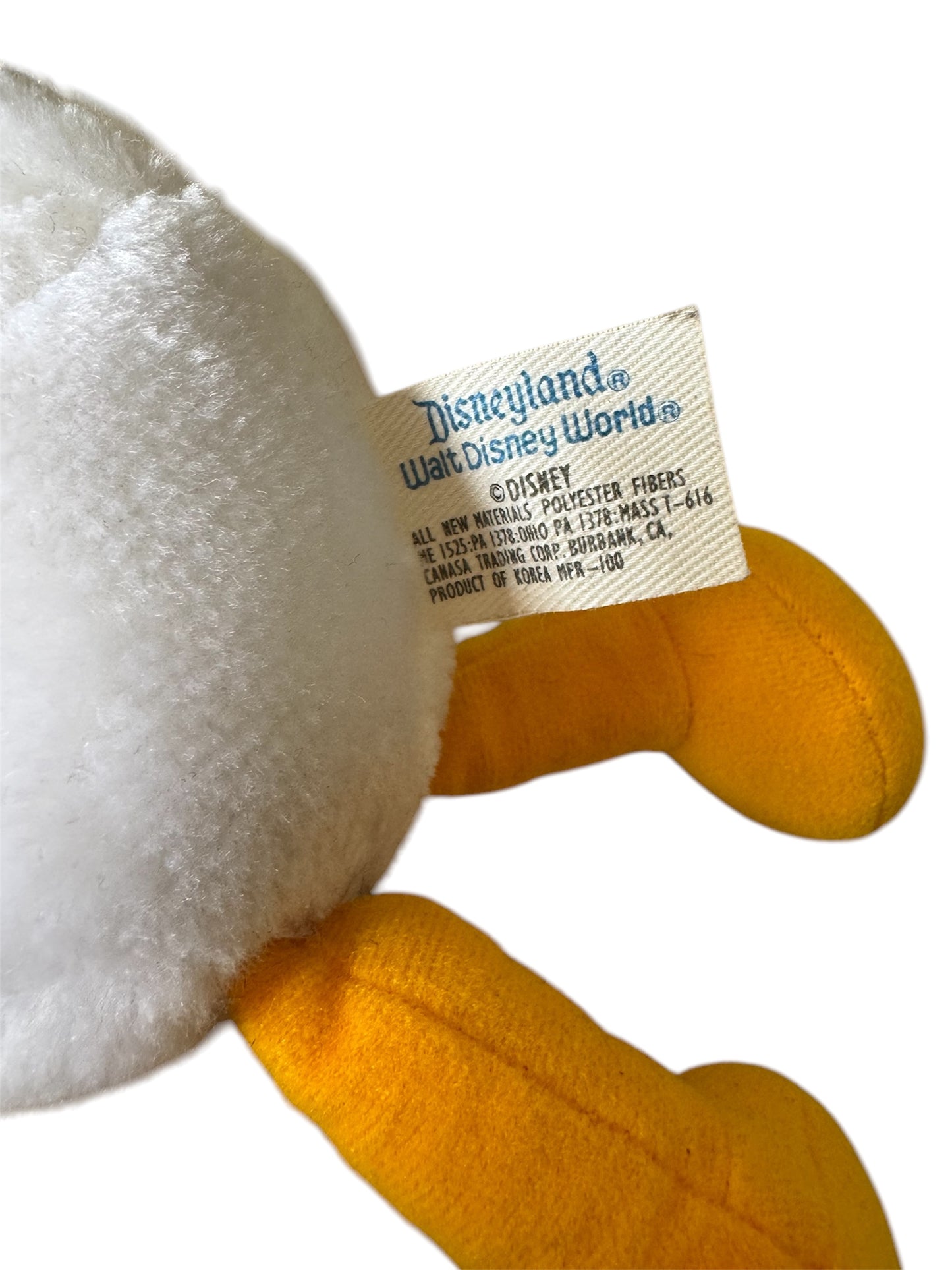 VTG Walt Disney DuckTales Webby Vanderquack Plush