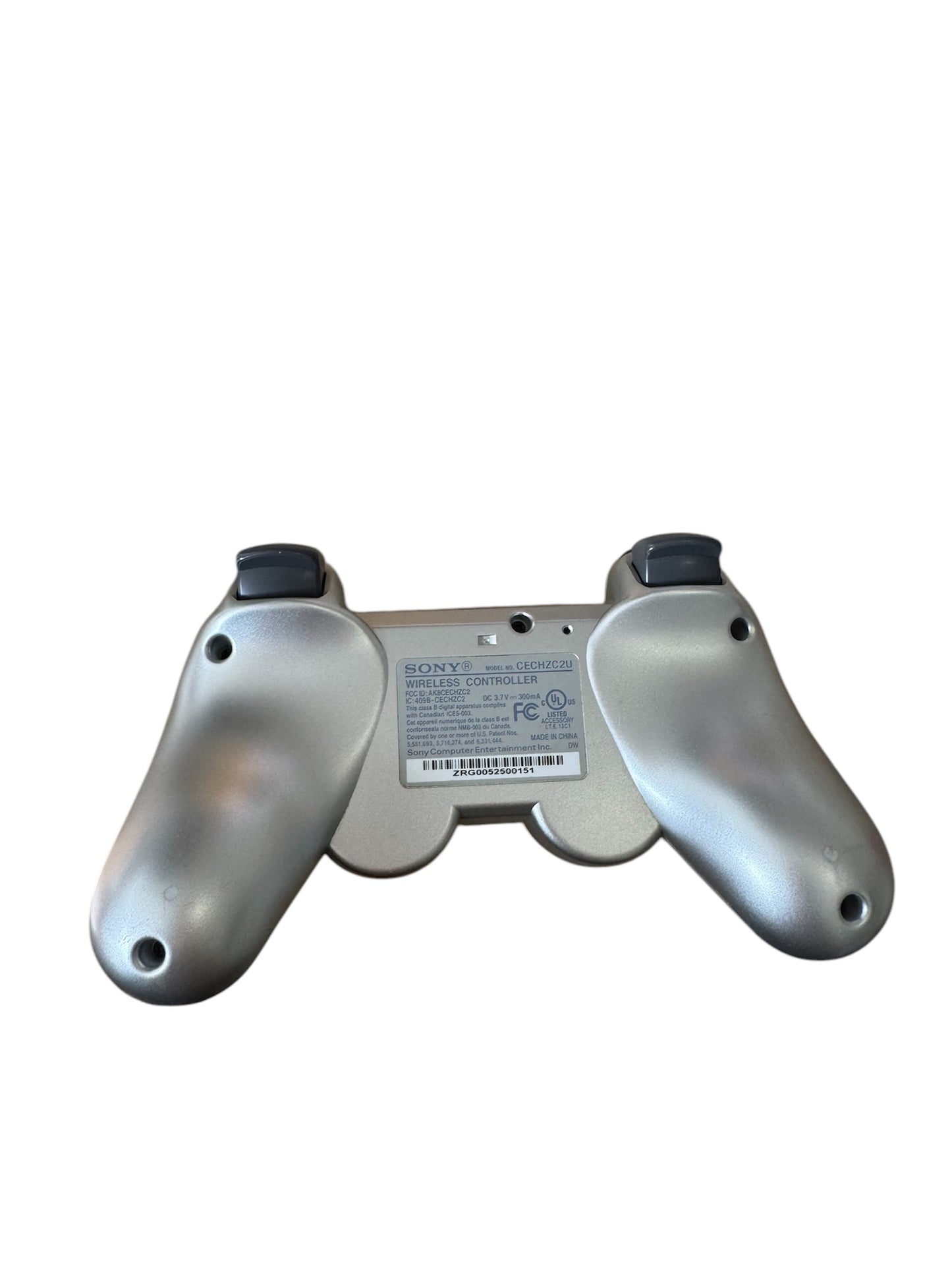 Sony PlayStation 3 PS3 Controller Silver DualShock 3 + Sixaxis Genuine CECHZC2U