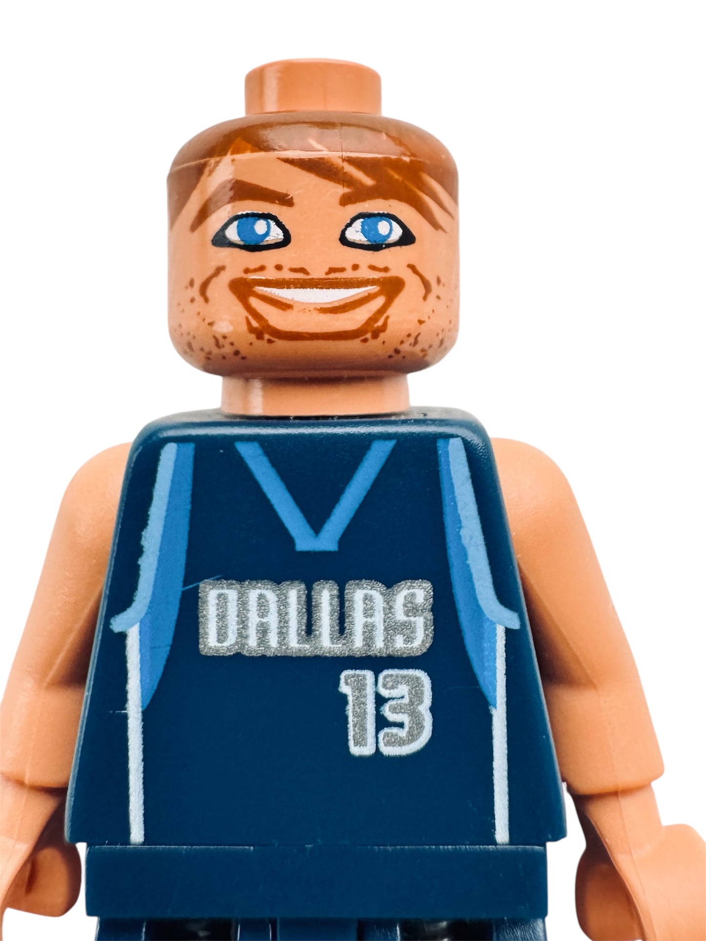 LEGO Sports Minifigure NBA Steve Nash #13 Dirk Nowitzki #41 Dallas Mavericks