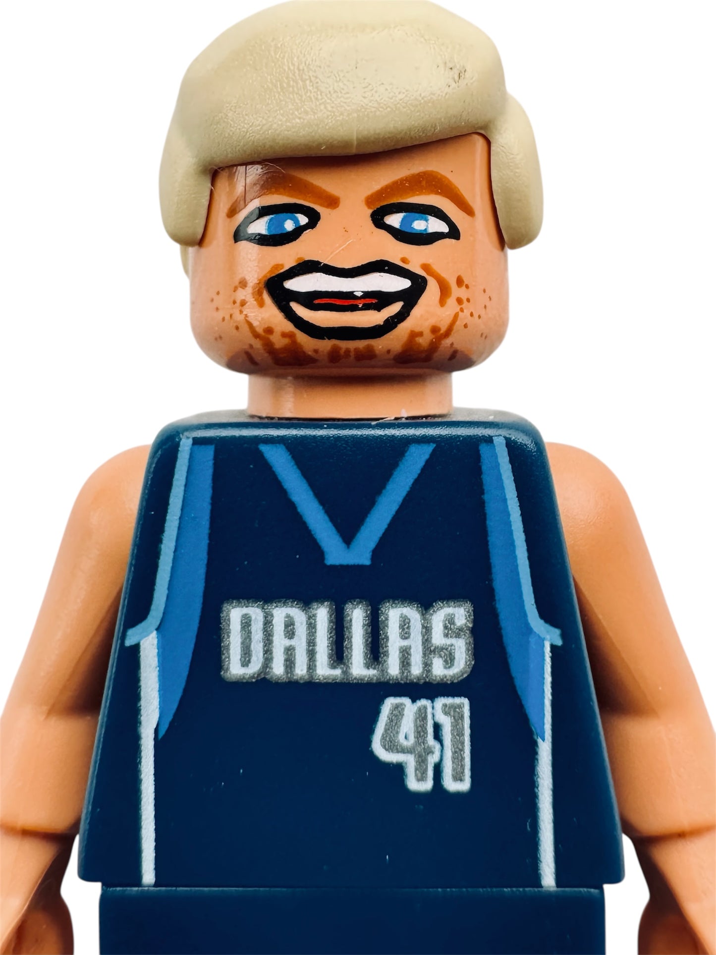 LEGO Sports Minifigure NBA Steve Nash #13 Dirk Nowitzki #41 Dallas Mavericks