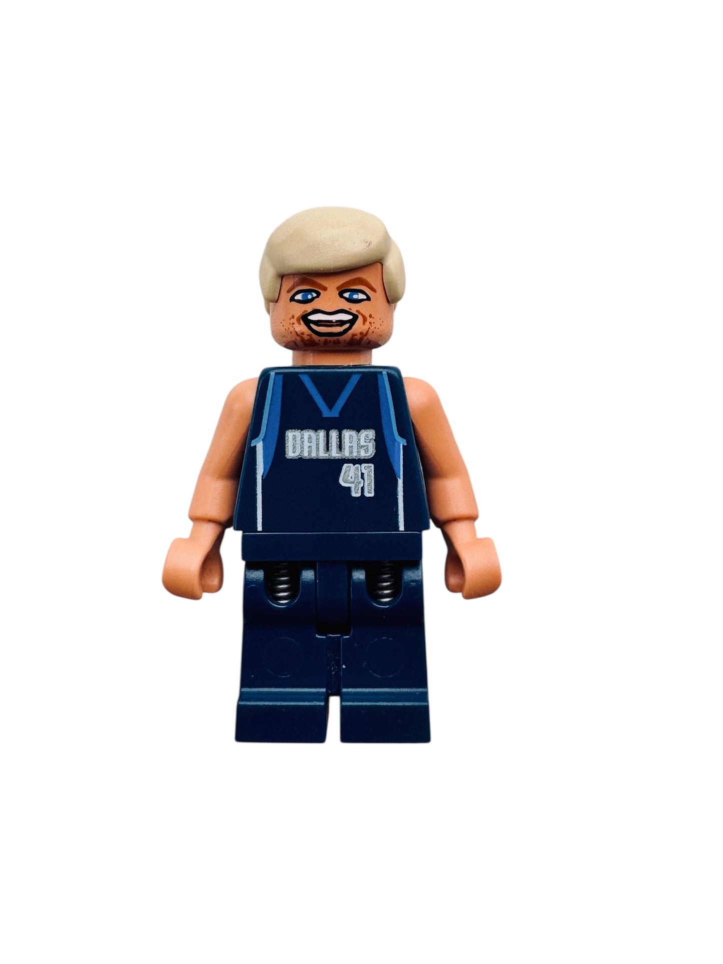 LEGO Sports Minifigure NBA Steve Nash #13 Dirk Nowitzki #41 Dallas Mavericks