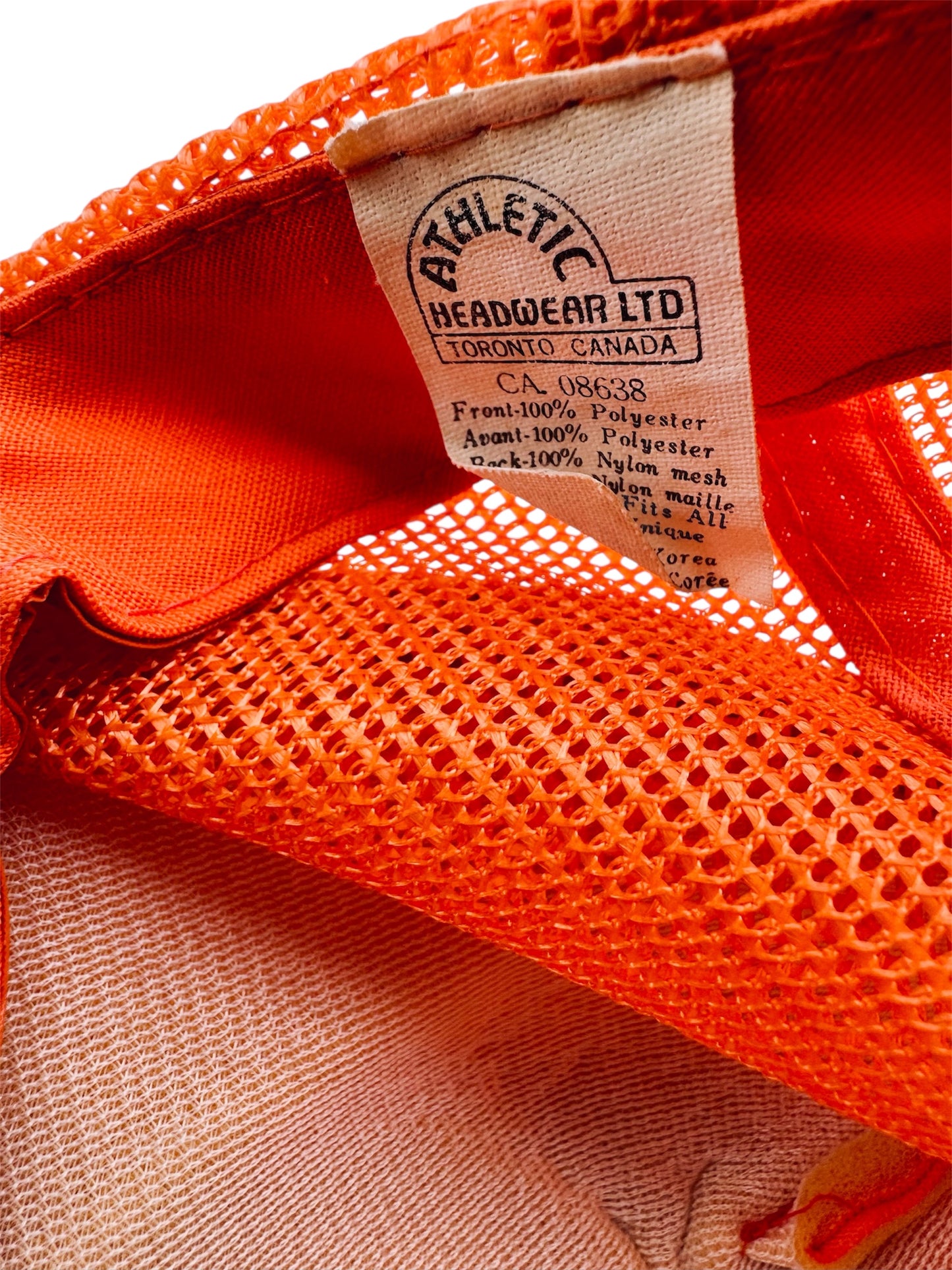 VTG Gulf Oil Au Jeu Snapback Trucker Hat Cap