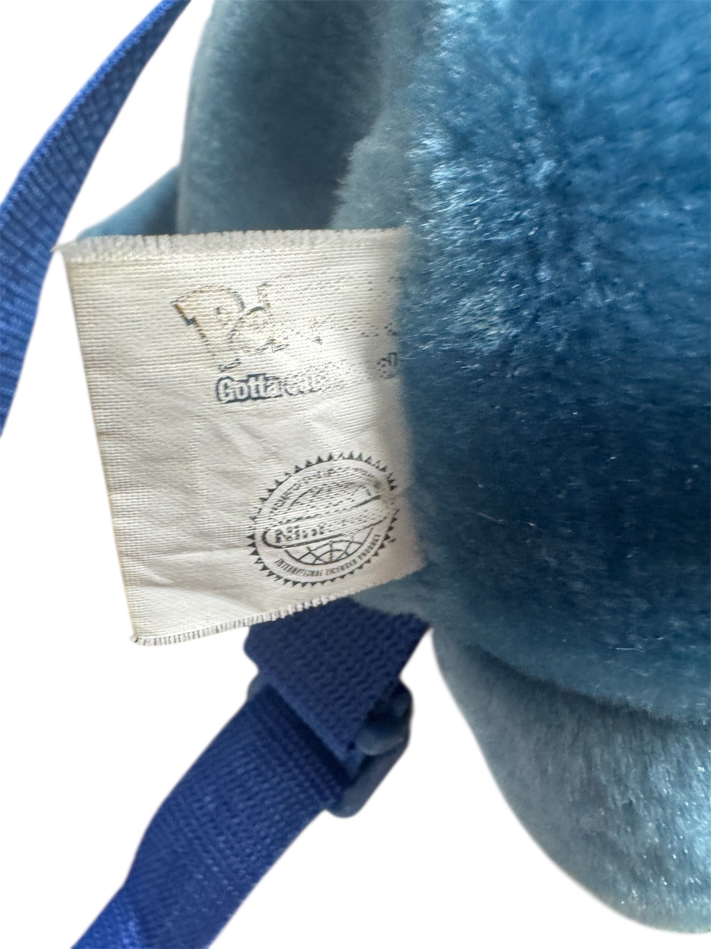 VTG '90s Rare Nintendo Official Pokémon Poliwhirl Plush Zipper Backpack