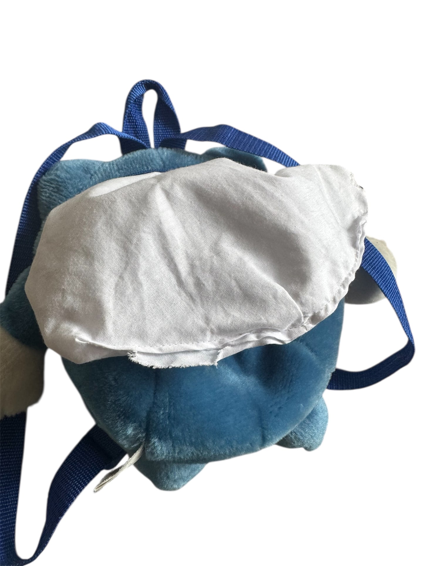 VTG '90s Rare Nintendo Official Pokémon Poliwhirl Plush Zipper Backpack