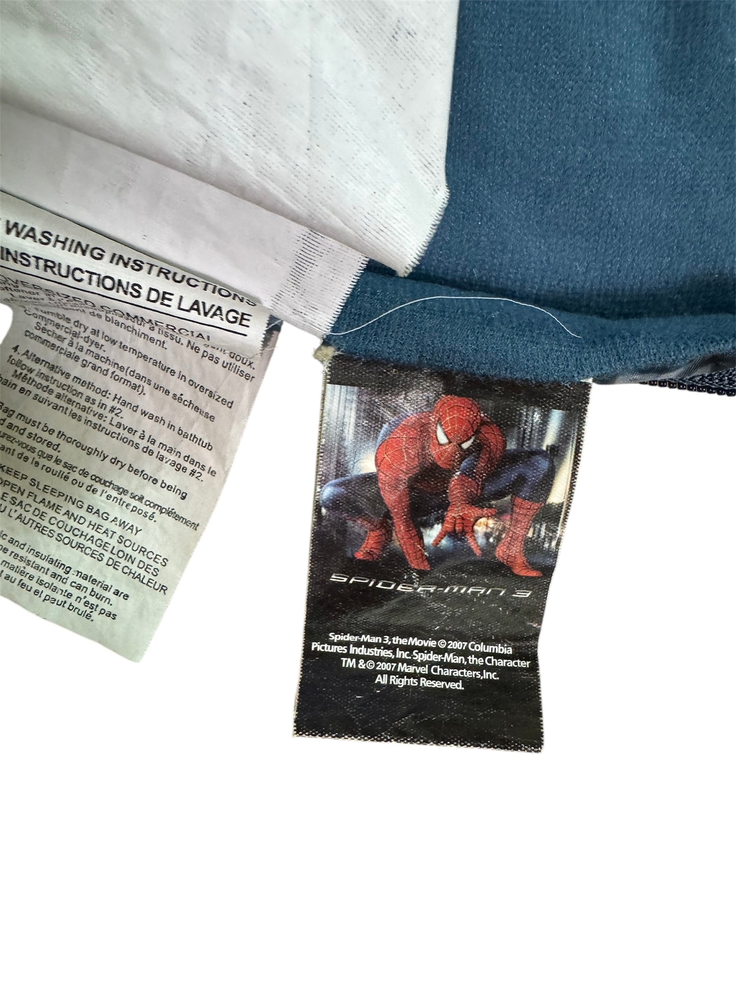 VTG 2007 Spider-Man 3 The Movie Sleeping Bag