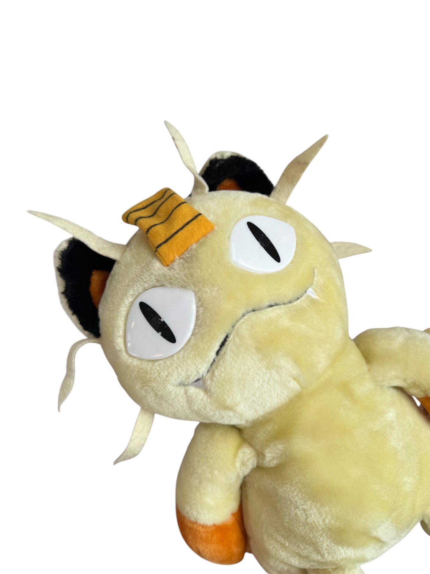 VTG ‘90s Rare Nintendo Official Pokémon Meowth Plush Zipper Backpack