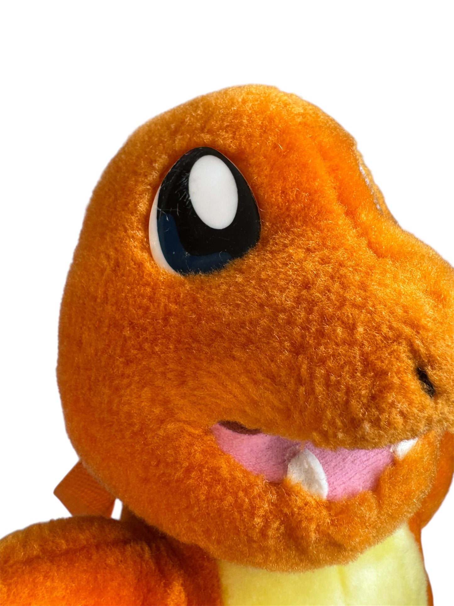 VTG ‘90s Rare Nintendo Official Pokémon Charmander Plush Zipper Backpack
