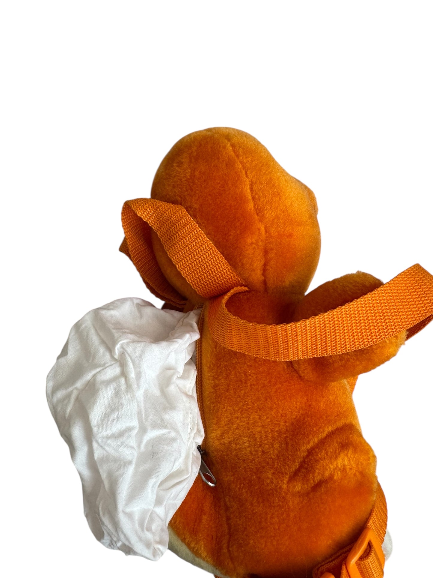 VTG ‘90s Rare Nintendo Official Pokémon Charmander Plush Zipper Backpack
