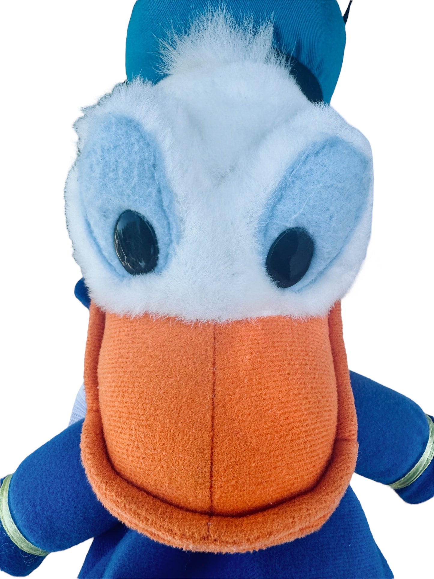VTG Disney Donald Duck Plush Zipper Backpack