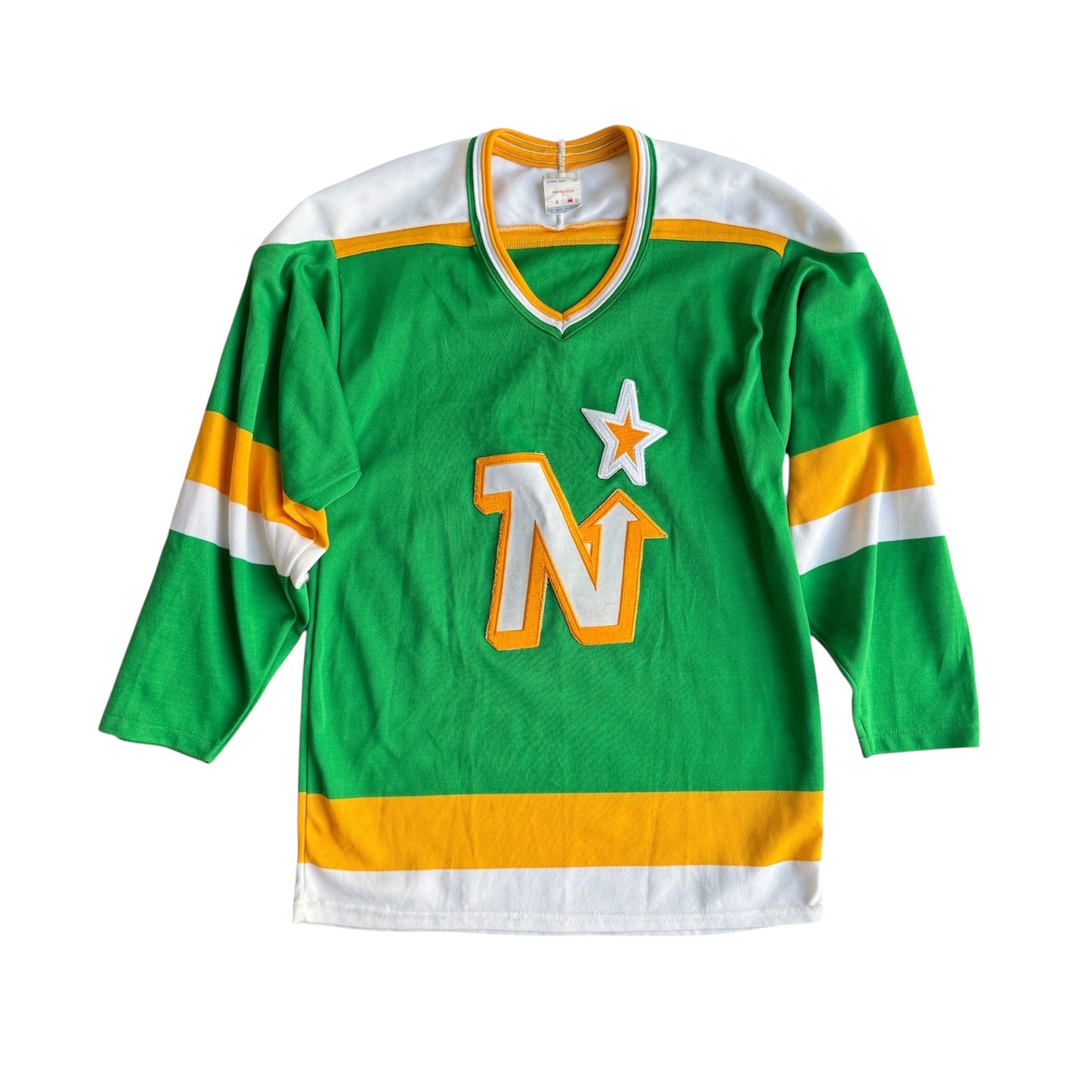 VTG Minnesota North Stars CCM Green Away Hockey Jersey Size: S