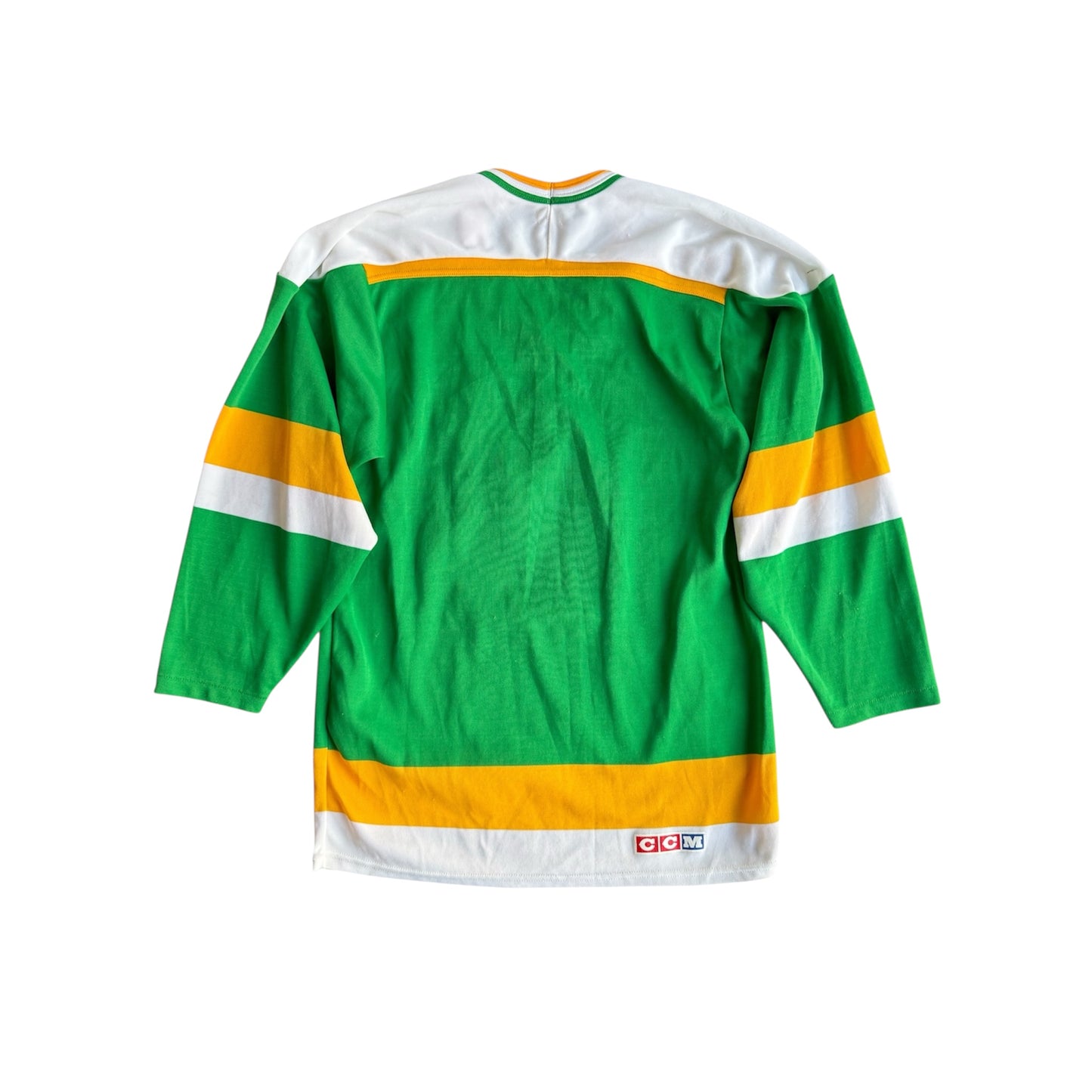 VTG Minnesota North Stars CCM Green Away Hockey Jersey Size: S