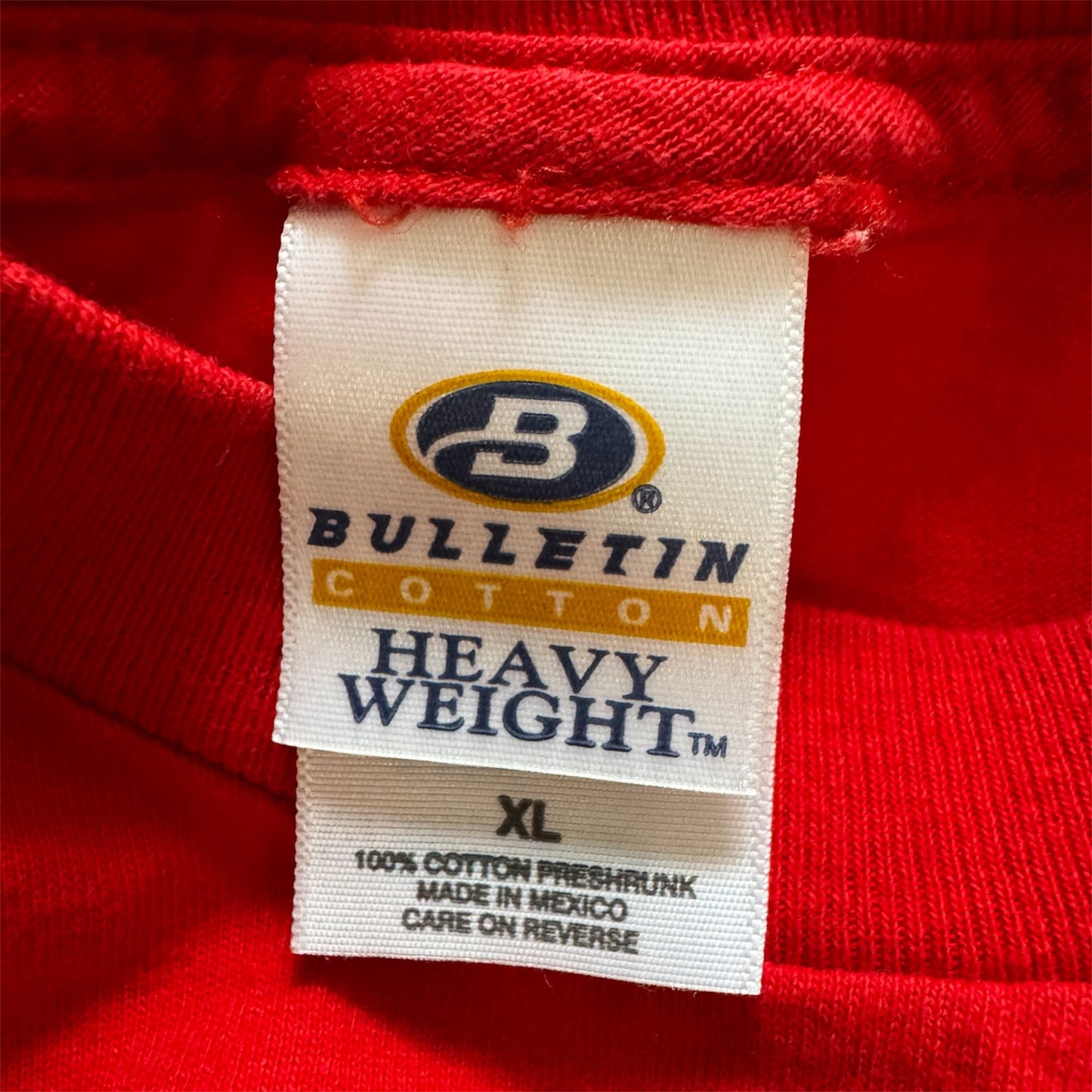 Y2K Retro Chicago Blackhawks NHL Bulletin T-Shirt Size: XL