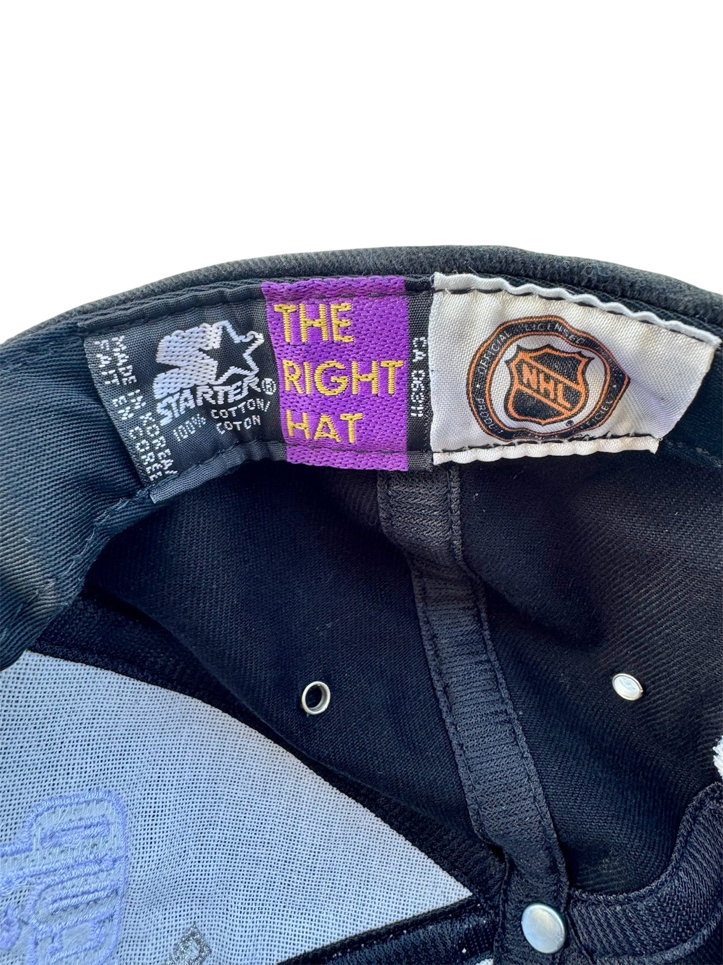 VTG Detroit Red Wings 1998 Stanley Cup Champs NHL Starter Adjustable Hat Cap