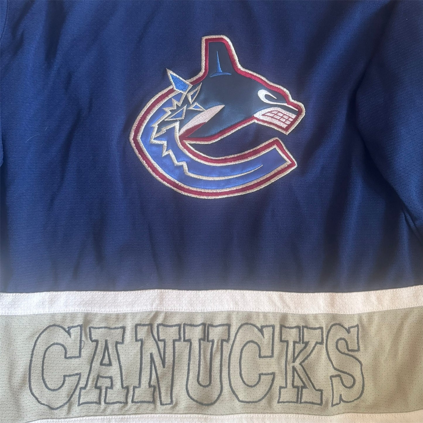 Vintage Vancouver Canucks Mighty Mac NHL Hockey Jersey – Youth XL
