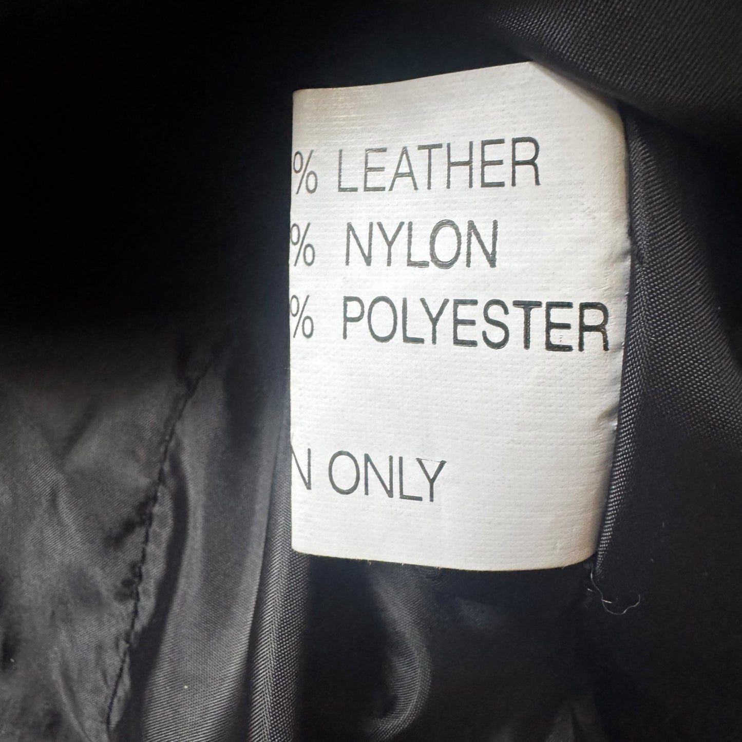 VTG Wilda Genuine Leather Racing Motorcycle Jacket Size: S