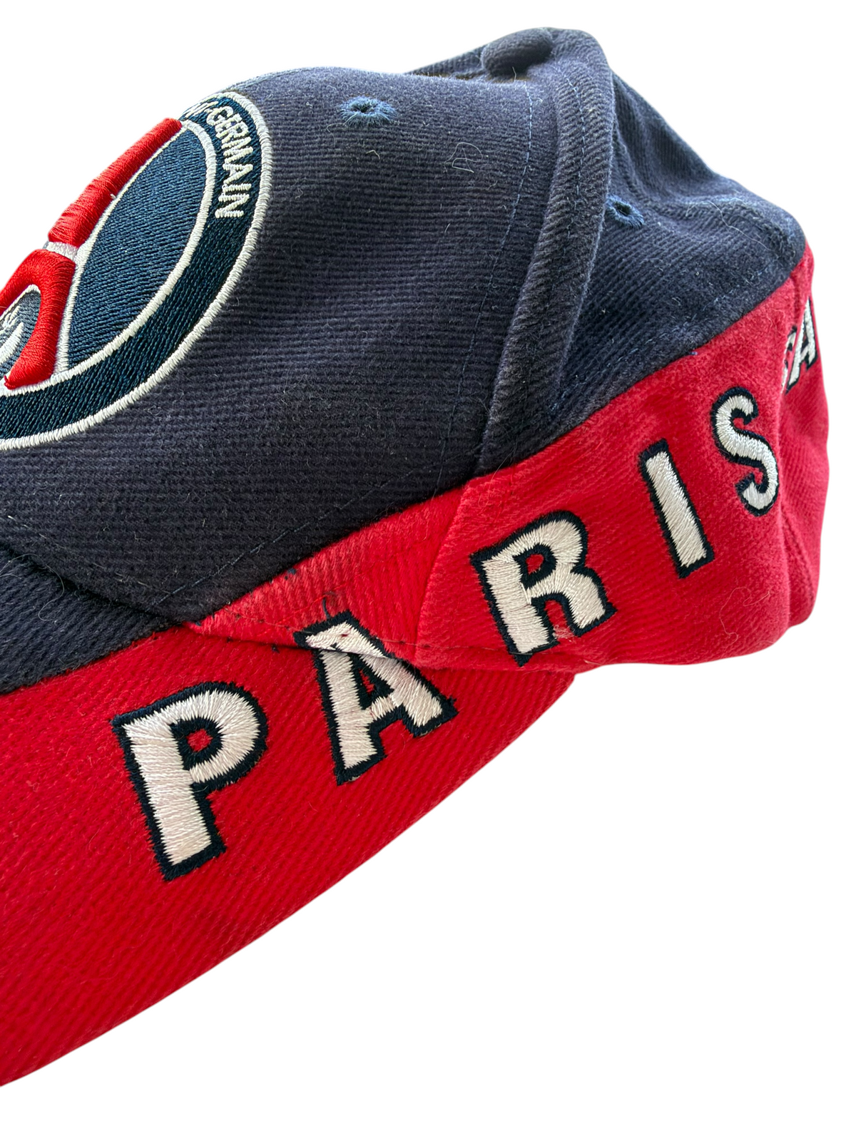 VTG 2003 Paris Saint-Germain PSG 1970 Navy Red Embroidered Adjustable Hat Cap