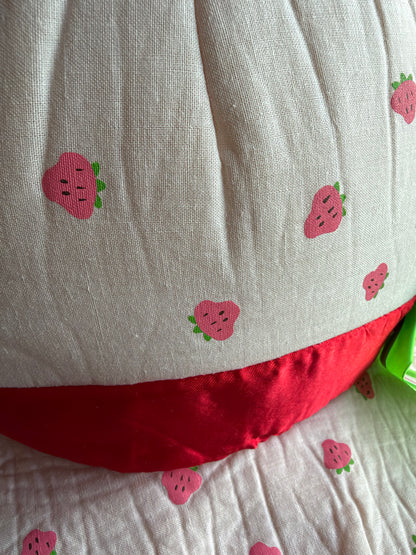 VTG 2004 Strawberry Shortcake Bucket Hat Plush Zipper Backpack