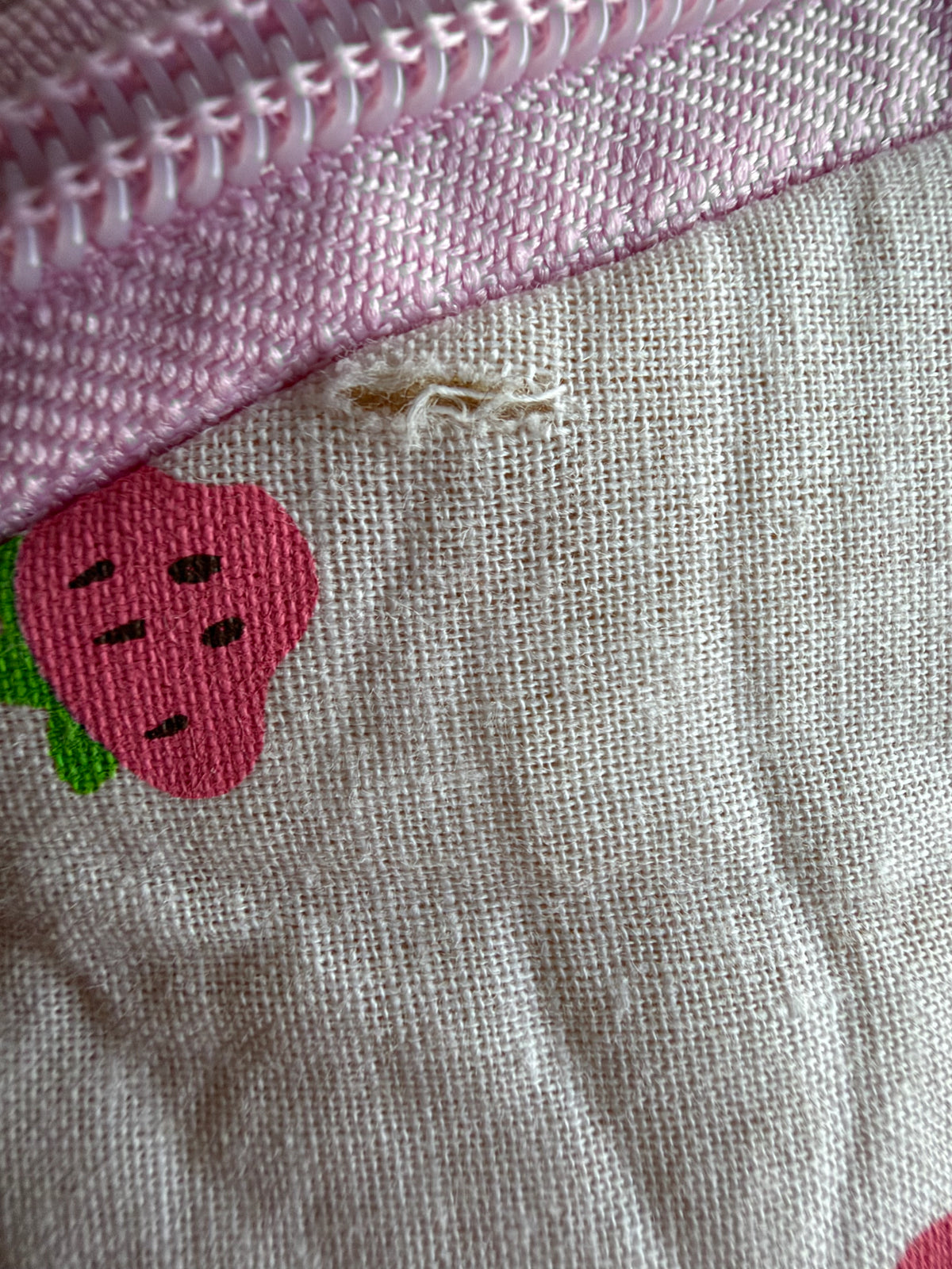 VTG 2004 Strawberry Shortcake Bucket Hat Plush Zipper Backpack